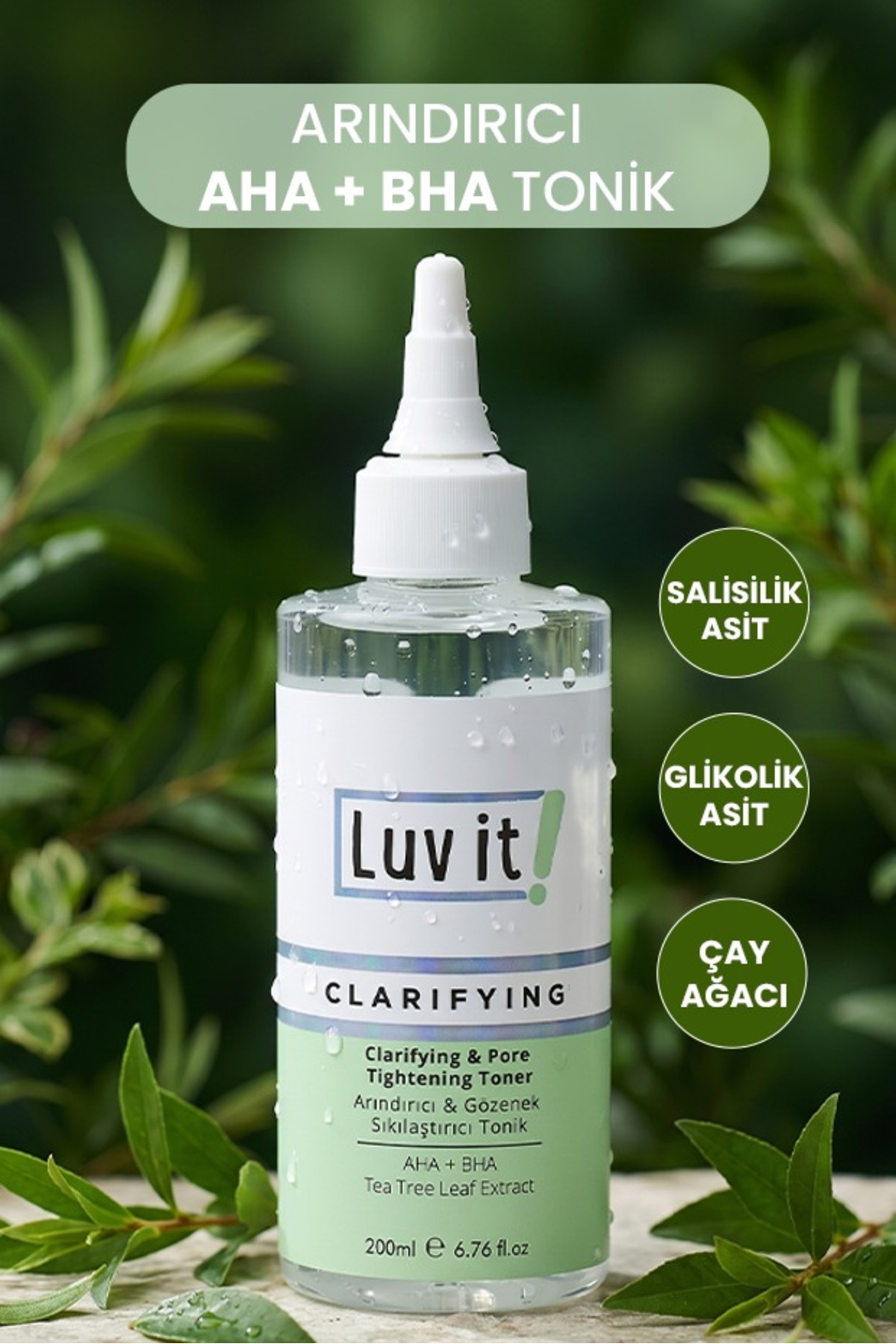 Luv it! Luv it Gözenek Sıkılaştırıcı Tonik 200 ml