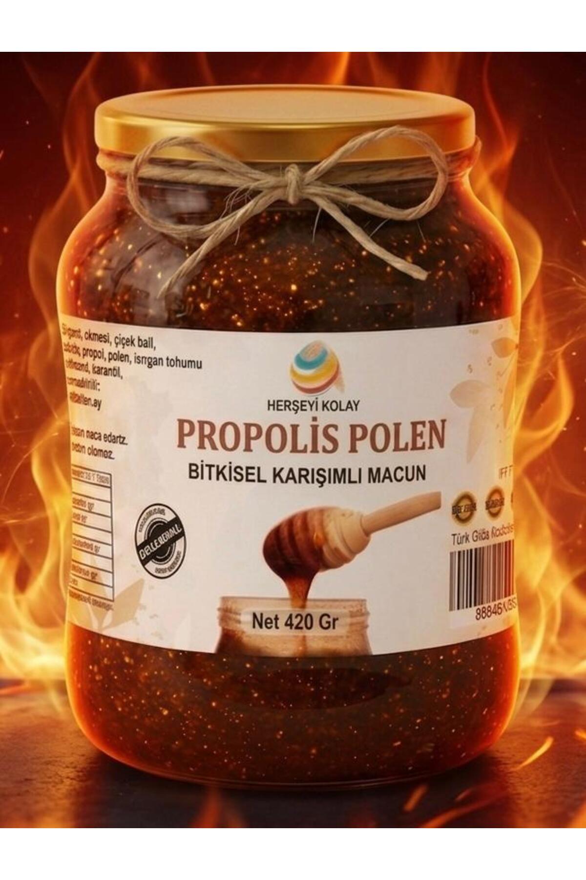 Herşeyi Kolay Ginseng Macunu Ginseng Panax Tribulus Terrestris Aktar Macunu Büyük Boy 420gr — koda81