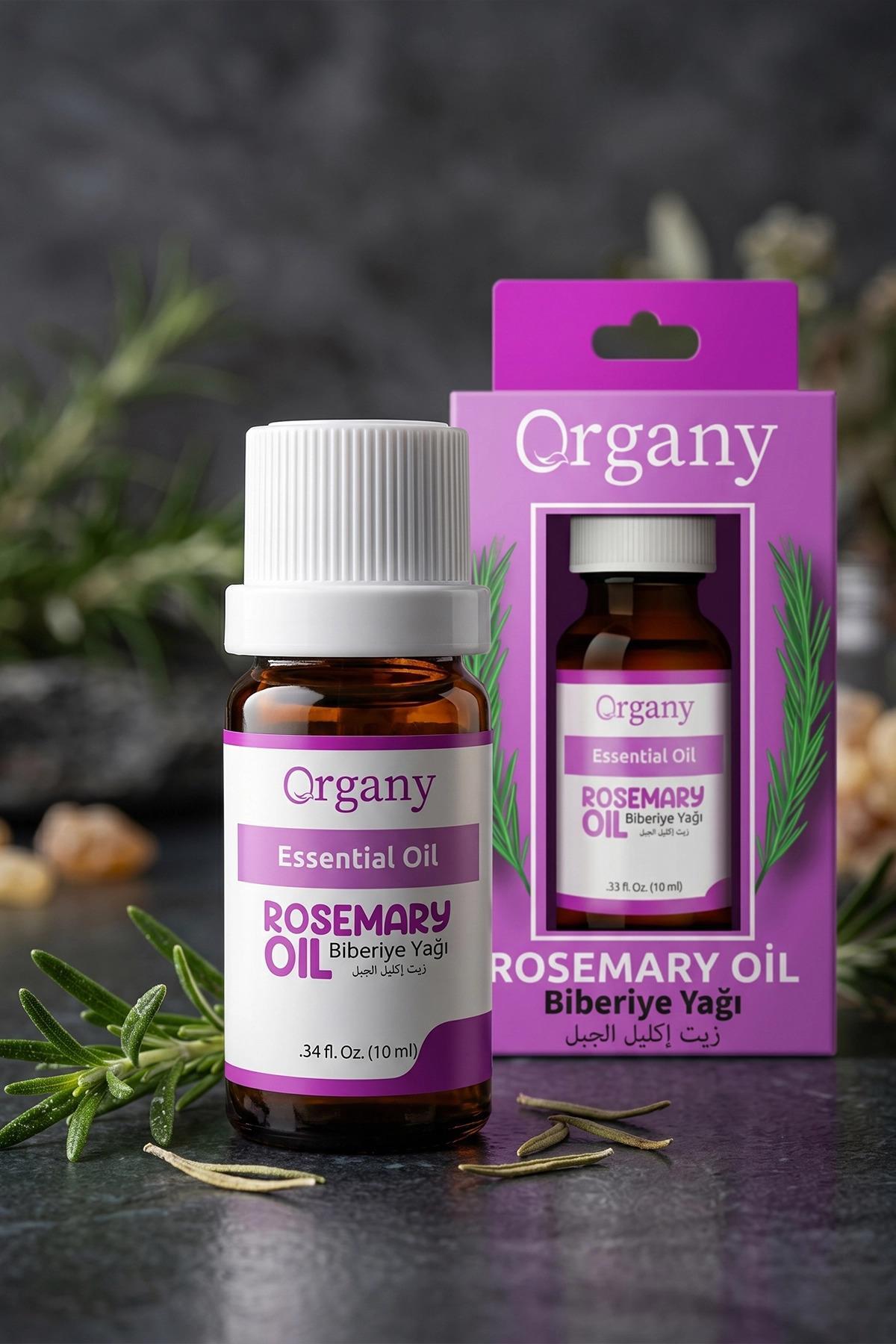 Saç Köklerini Besleyici Biberiye Yağı %100 Doğal Saç Derisi Bakım Yağı Rosemary Essential Oil 10 ml — OGEY10TOO — تصویر 2 از 5