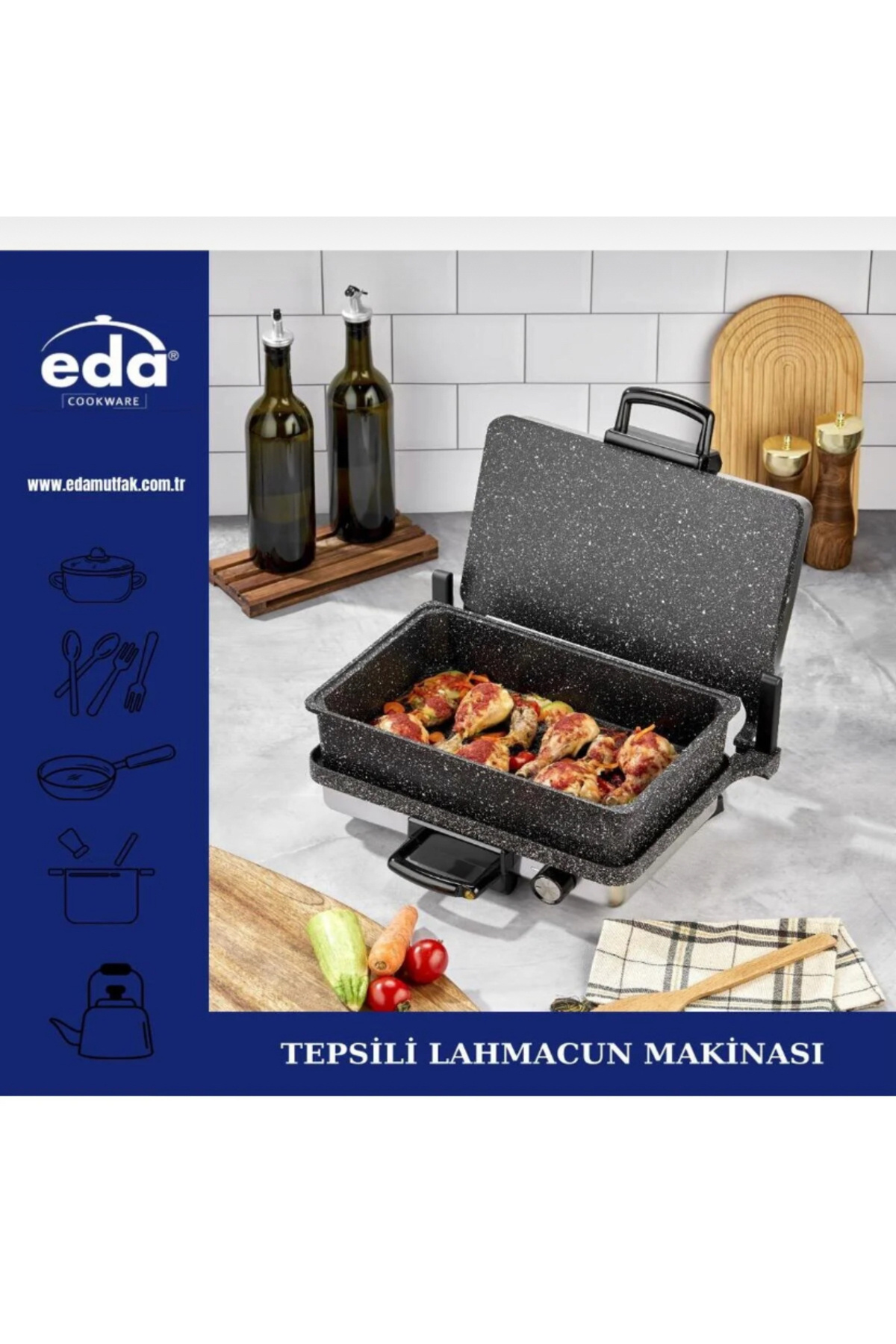 Genel Markalar ZK-864 Tost-Lahmacun Makinası Tepsili - Fiyatı