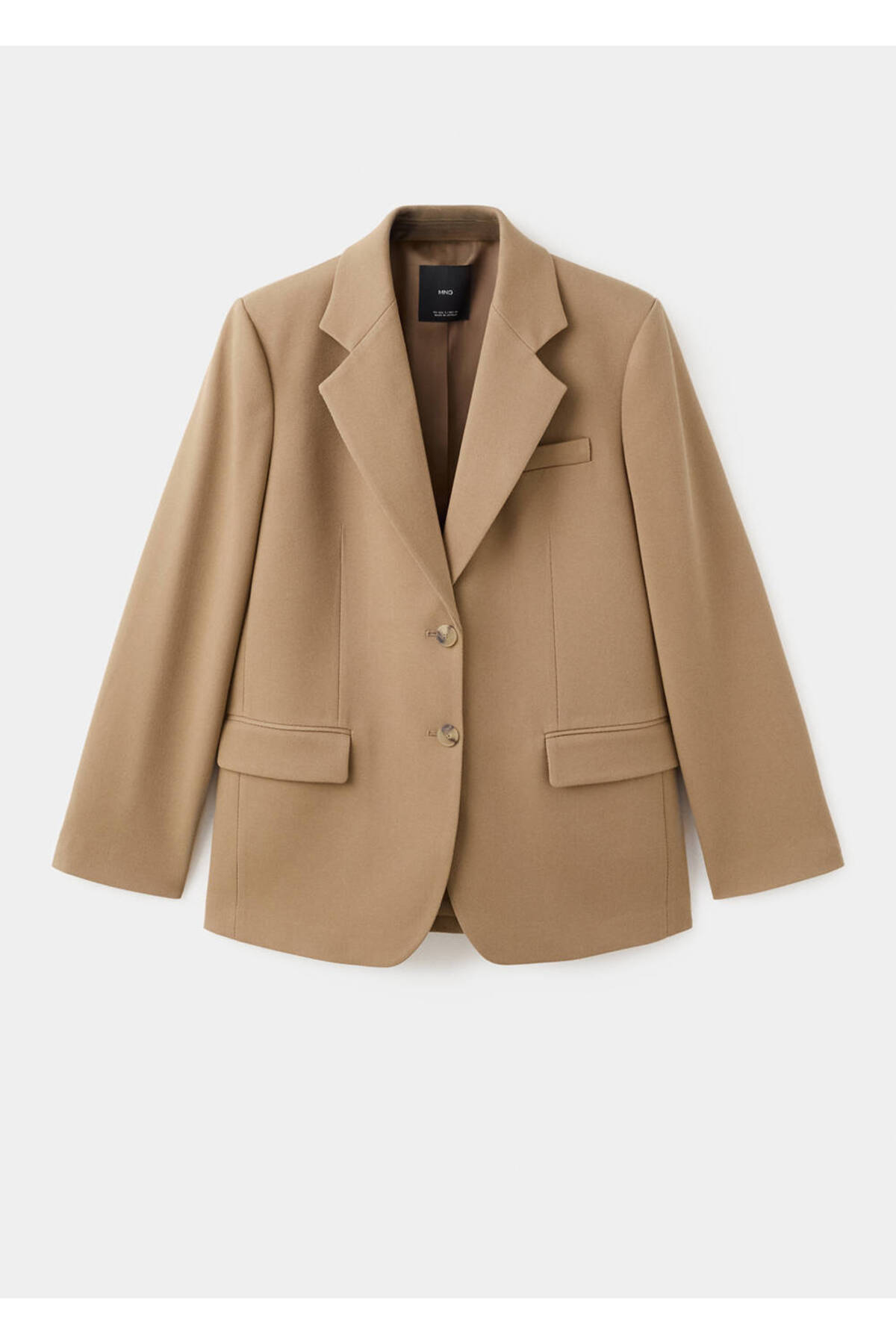 MANGO  Çift düğmeli kumaş blazer ceket - Görsel 3