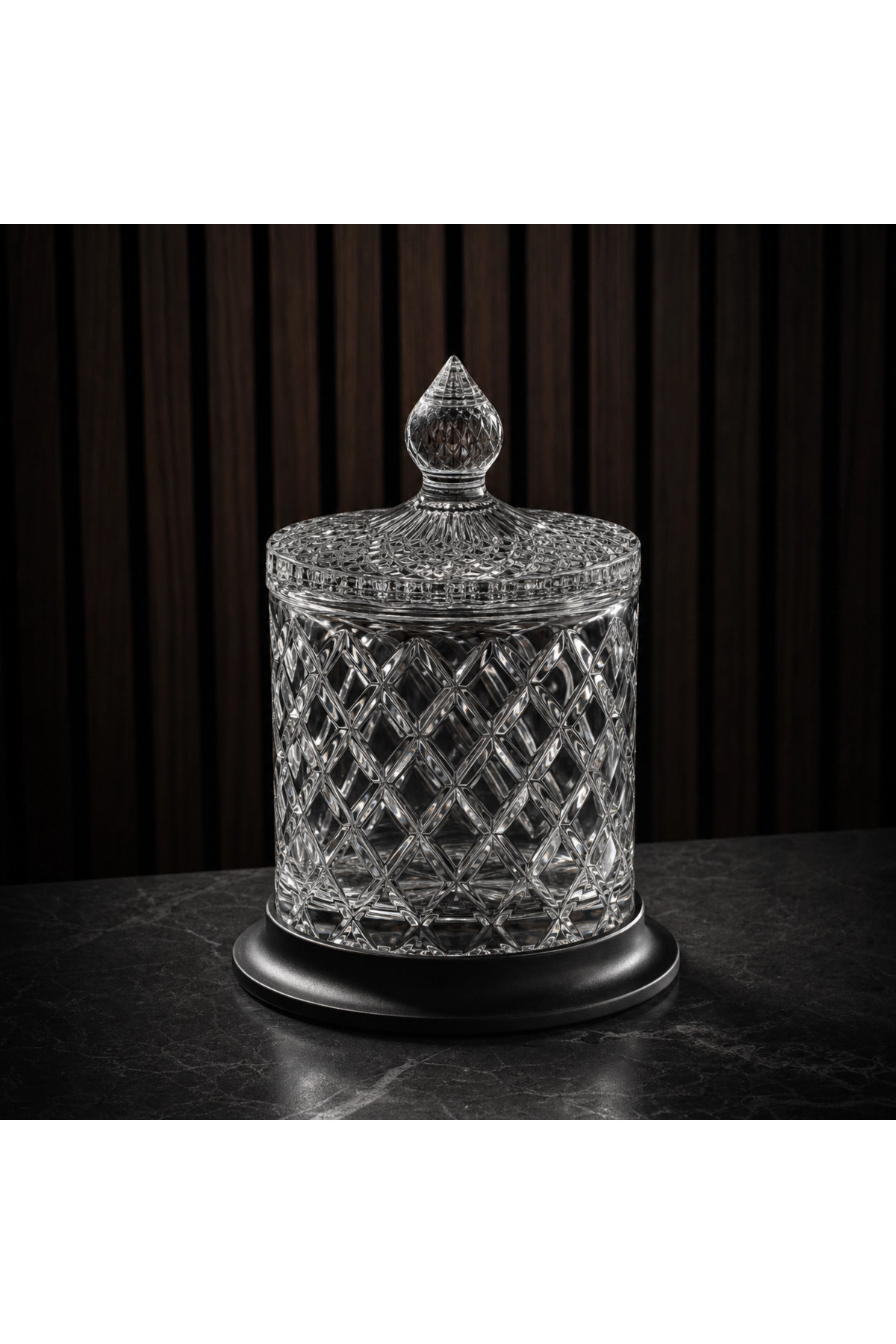 Crystal Cotton Holder