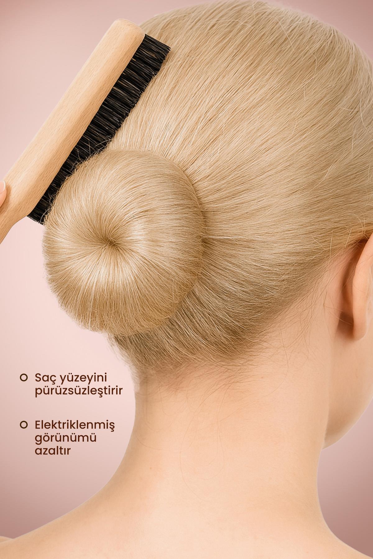 Sleek Bun Set, Profesyonel Topuz FırçasıI, Krepe Tarak — رنگارنگ S139955210001 — تصویر 5 از 6