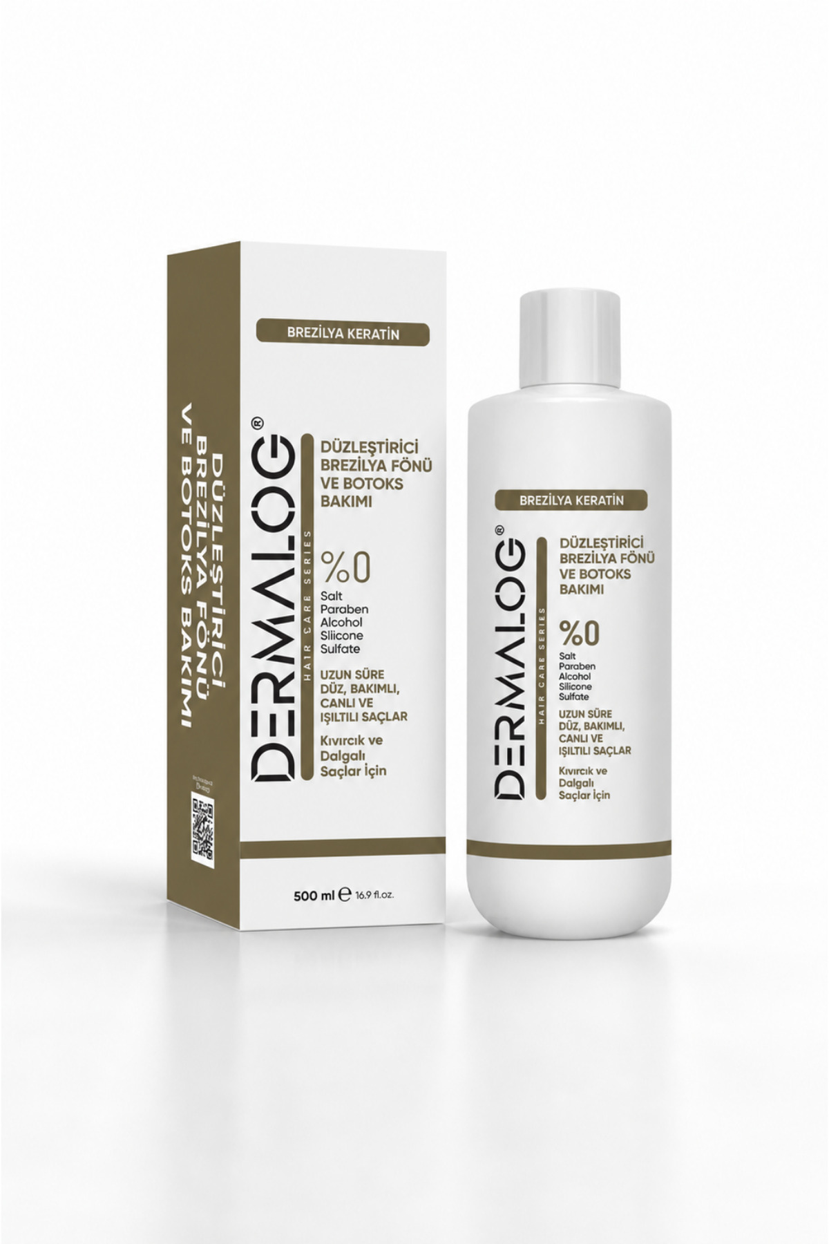 Brezilya Keratin- Keratin Bakımı & Botox Bakımı & Kalıcı Düzleştirici Ve Onarıcı Bakım 500 Ml — DRMLG08 — تصویر 7 از 9