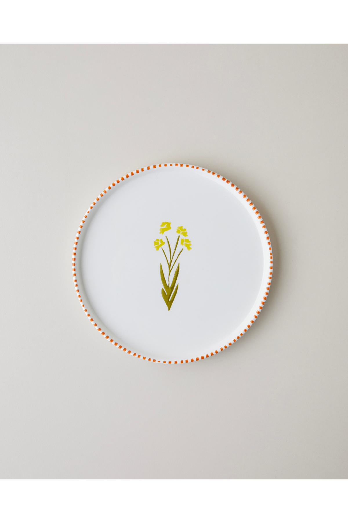 سرویس صبحانه ۱۴ پارچه ۶ نفره پوینت سرامیک رنگی