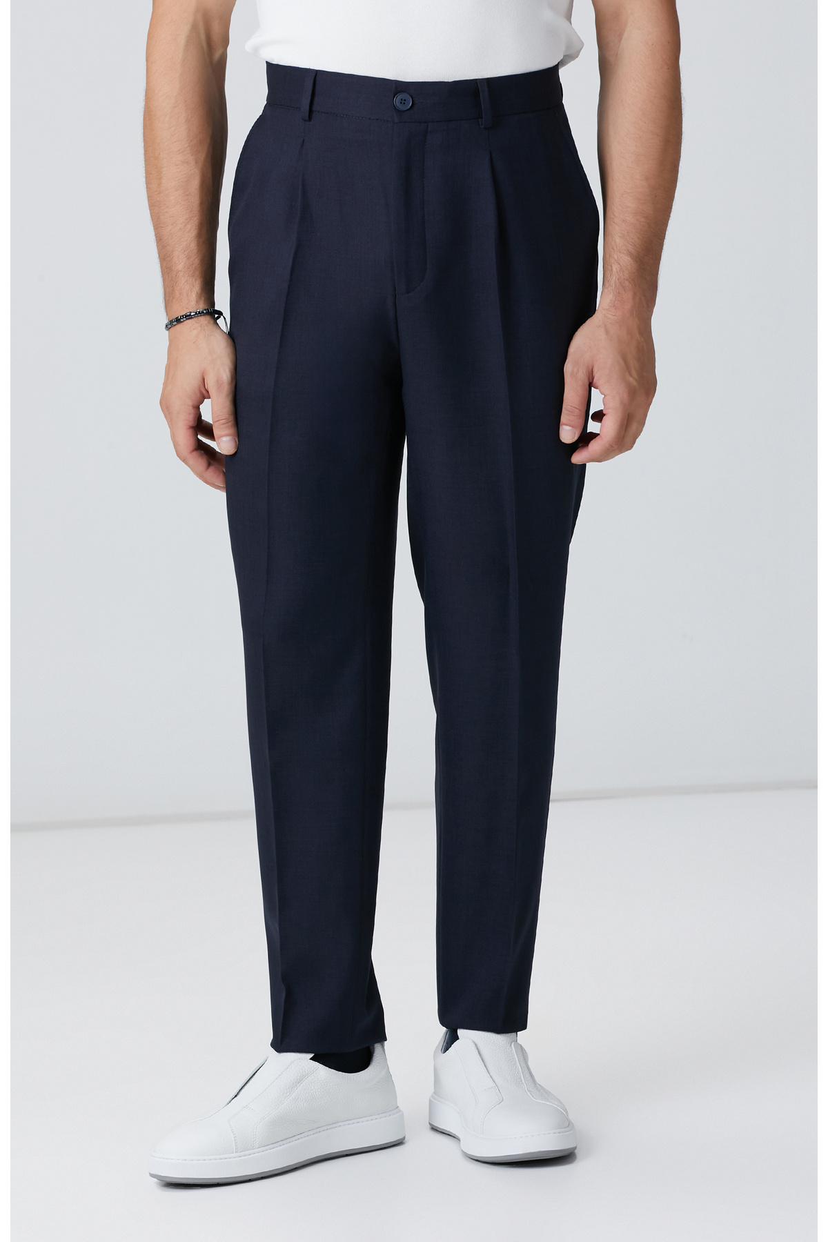 Resim Network Lacivert Comfort Fit Pantolon 