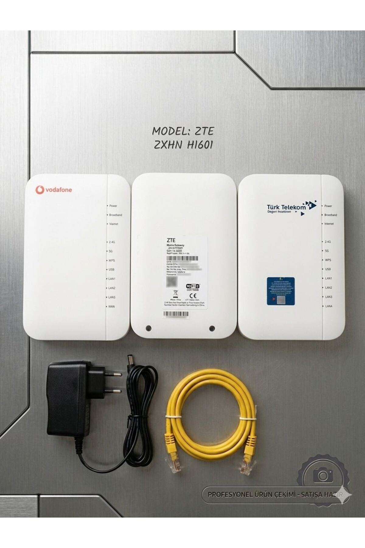 ZTE ZXHN H1601-P Wi-Fi 6 AX3000 Premium VDSL Modem (Kutulu