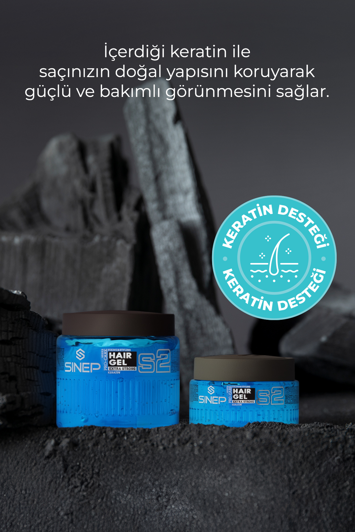 HAIR GEL 300 ML 3- EXTRA STRONG — SB.SS.0007.21296 — تصویر 3 از 5