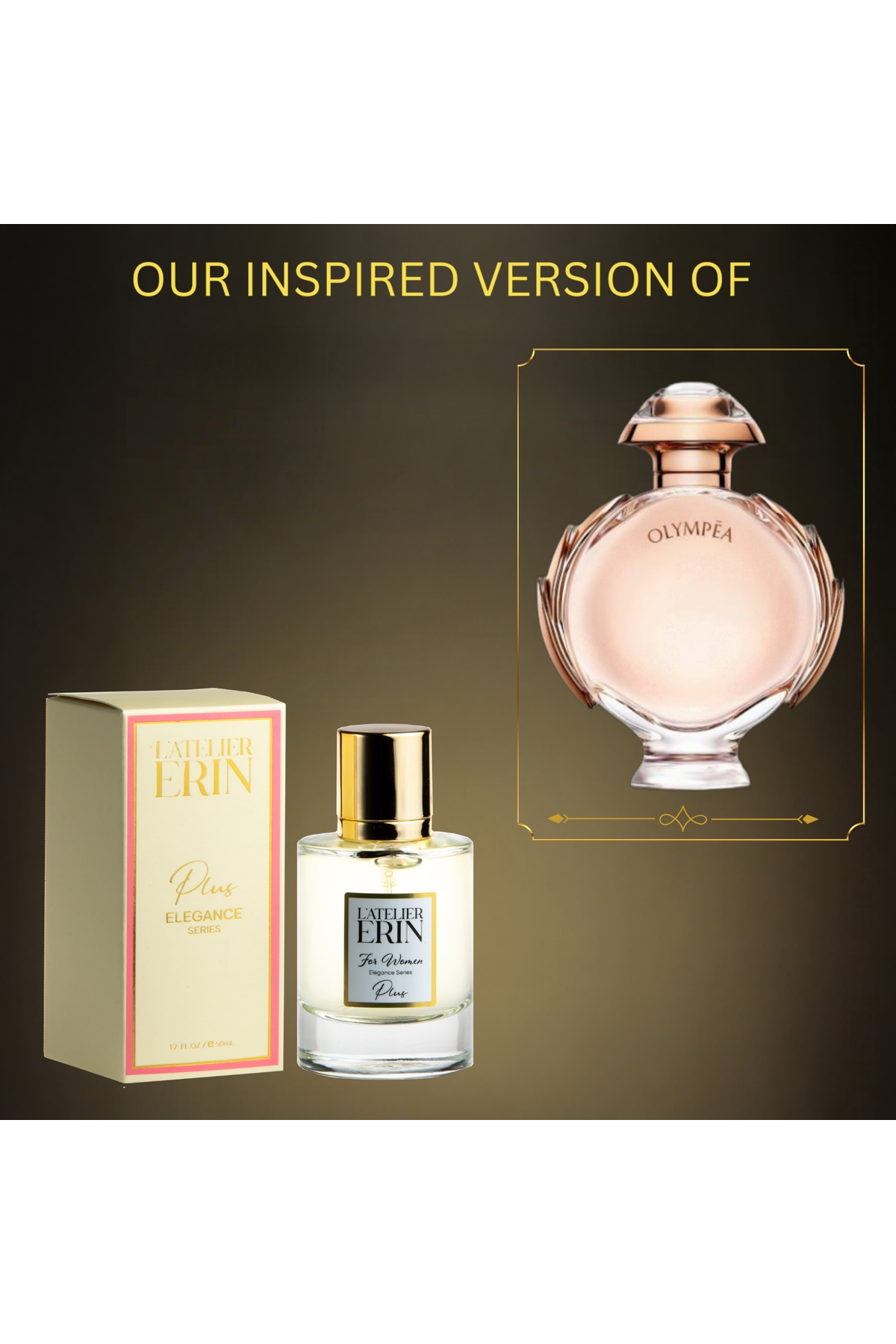 LATELİER ERİN Apa de Parfum L’Atelier ERIN W4, 50 ml, pentru femei, inspirat ...