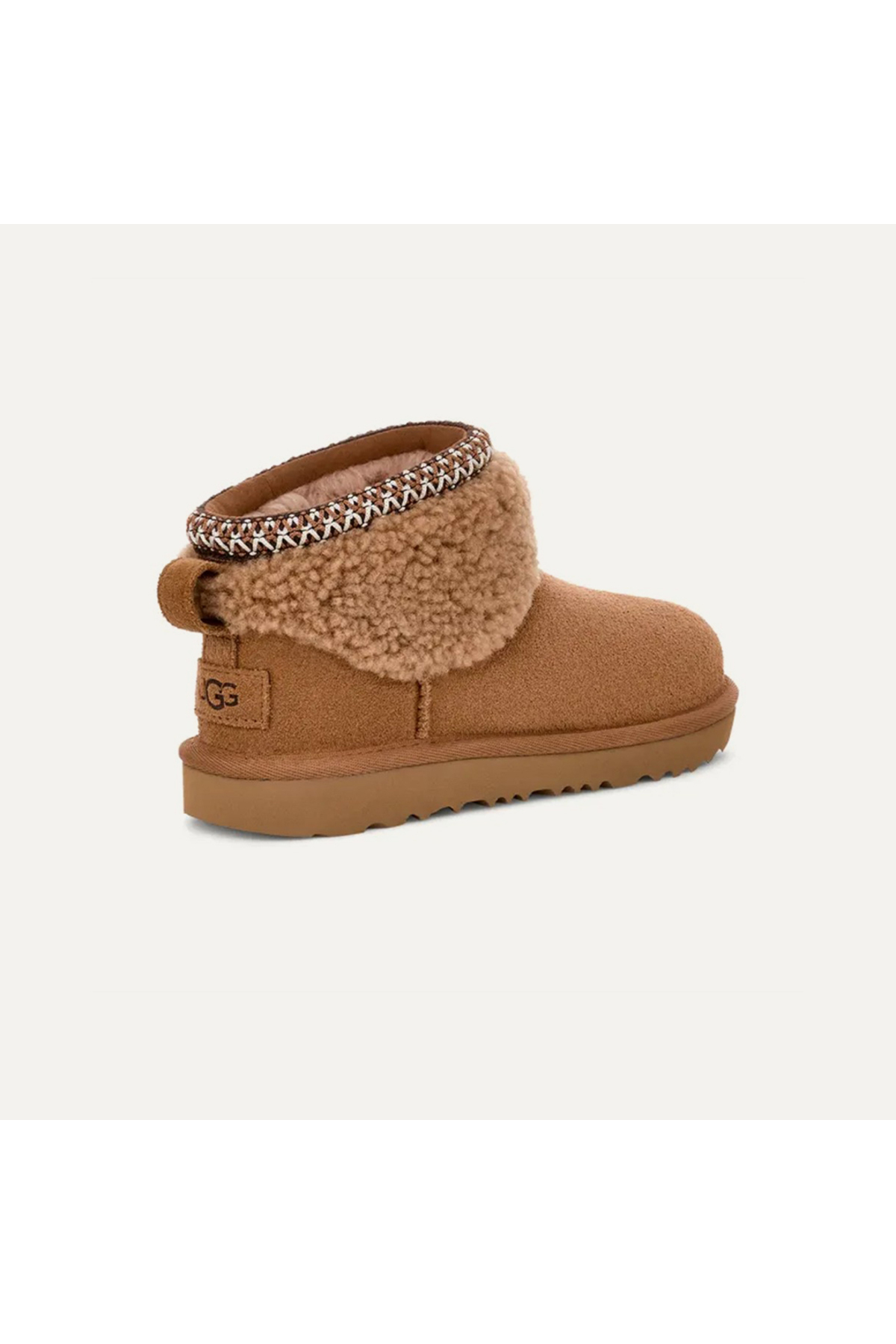 UGG Kadın Bileği Kürk Şık Detaylı Yüksek Taban Taba Bot & Bootie görsel 4
