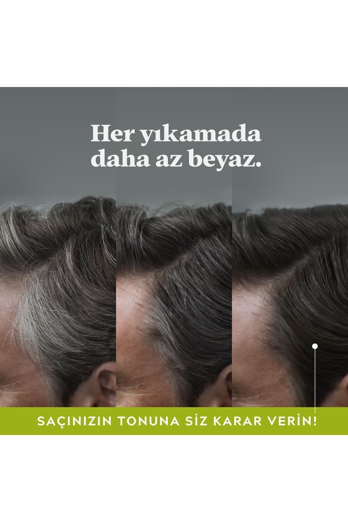 Control Gx Saç Beyaz Azaltıcı Gri Saçları Koyulaştıran Şampuan 118 ml — 5010934004765 — تصویر 3 از 5