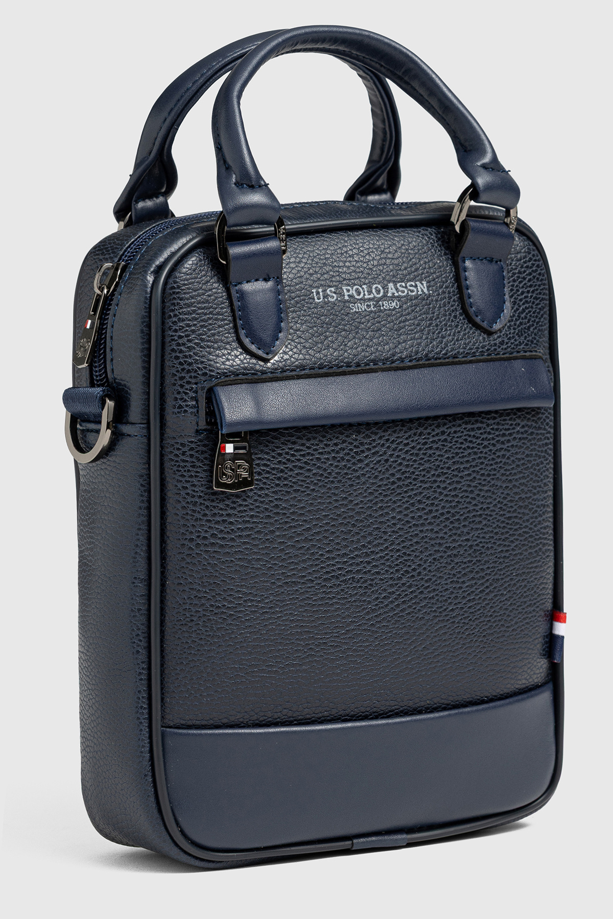 U.S. Polo Assn. U.S. Polo Assn 26007-26008 Omuz Askılı Erkek El Çantası Postacı Çantası LACİVERT görsel 3
