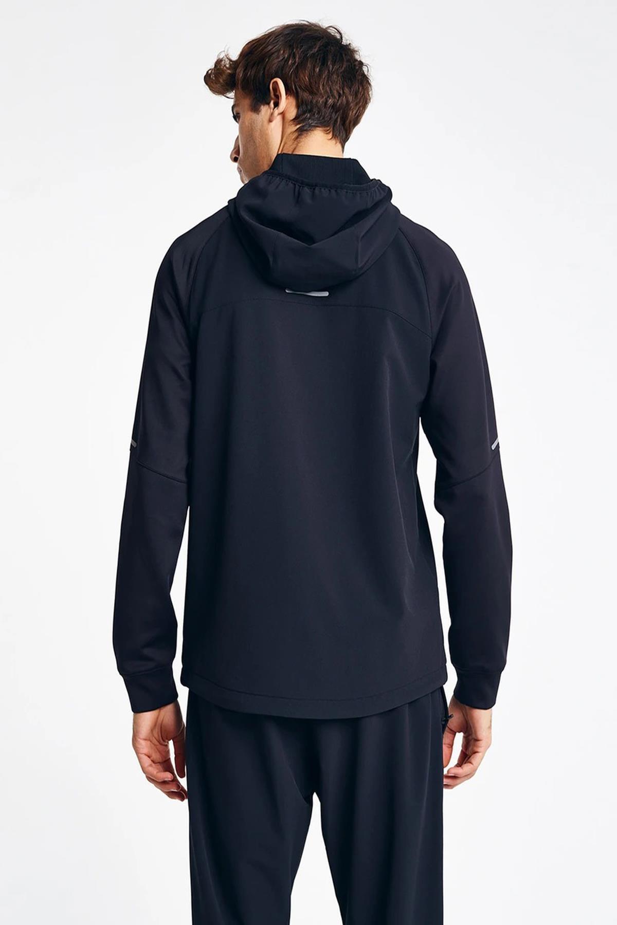 Lescon Erkek Fermuarlı Kapüşonlu Sweatshirt 24N-1115 24NTES001115 görsel 4