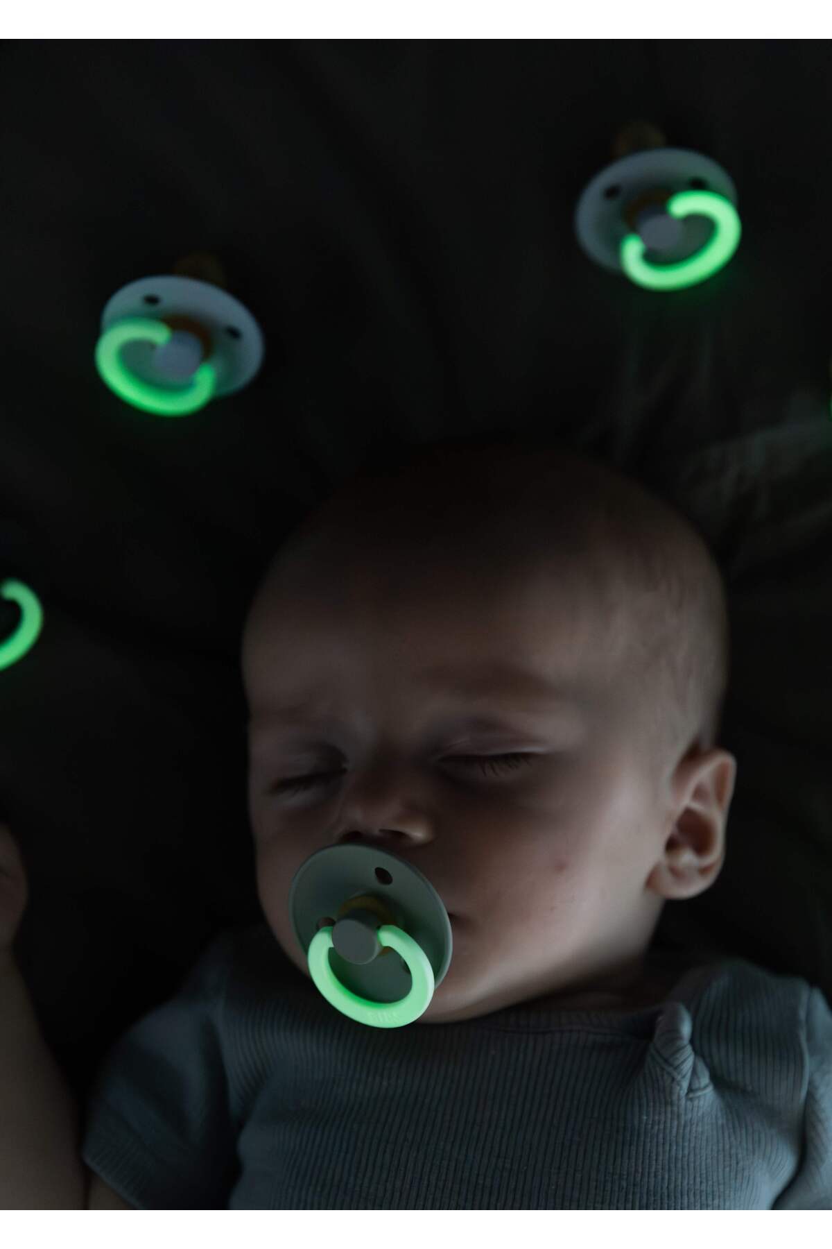 Bibs De Lux Silikon Emzik - Vanilla Glow 0-36 Ay