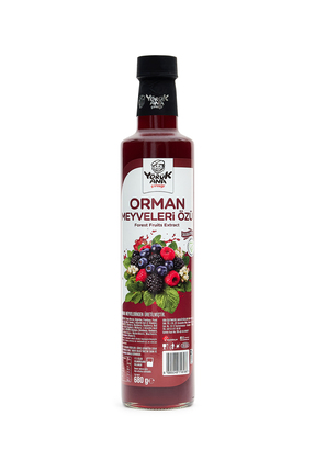 YÖRÜK ANA ÇİFTLİĞİ YÖRÜK ANA ORMAN MEYVELERİ ÖZÜ 680 GR