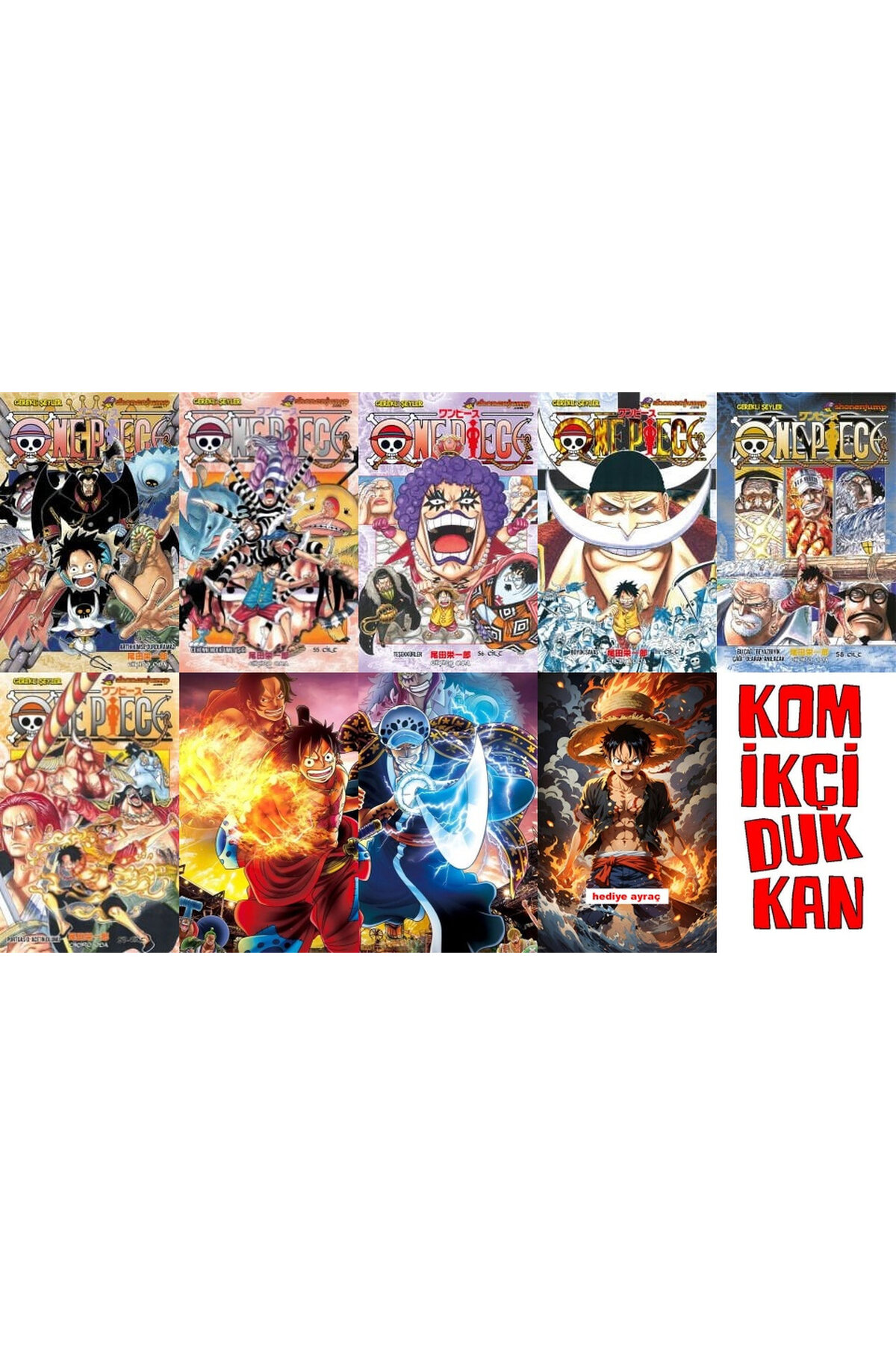 Gerekli Şeyler Yayıncılık One Piece 54-55-56-57-58-59 (KD 6 KİTAP