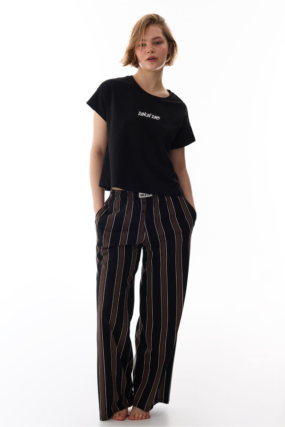 Dancing Days Cotton Pants Pajamas Set