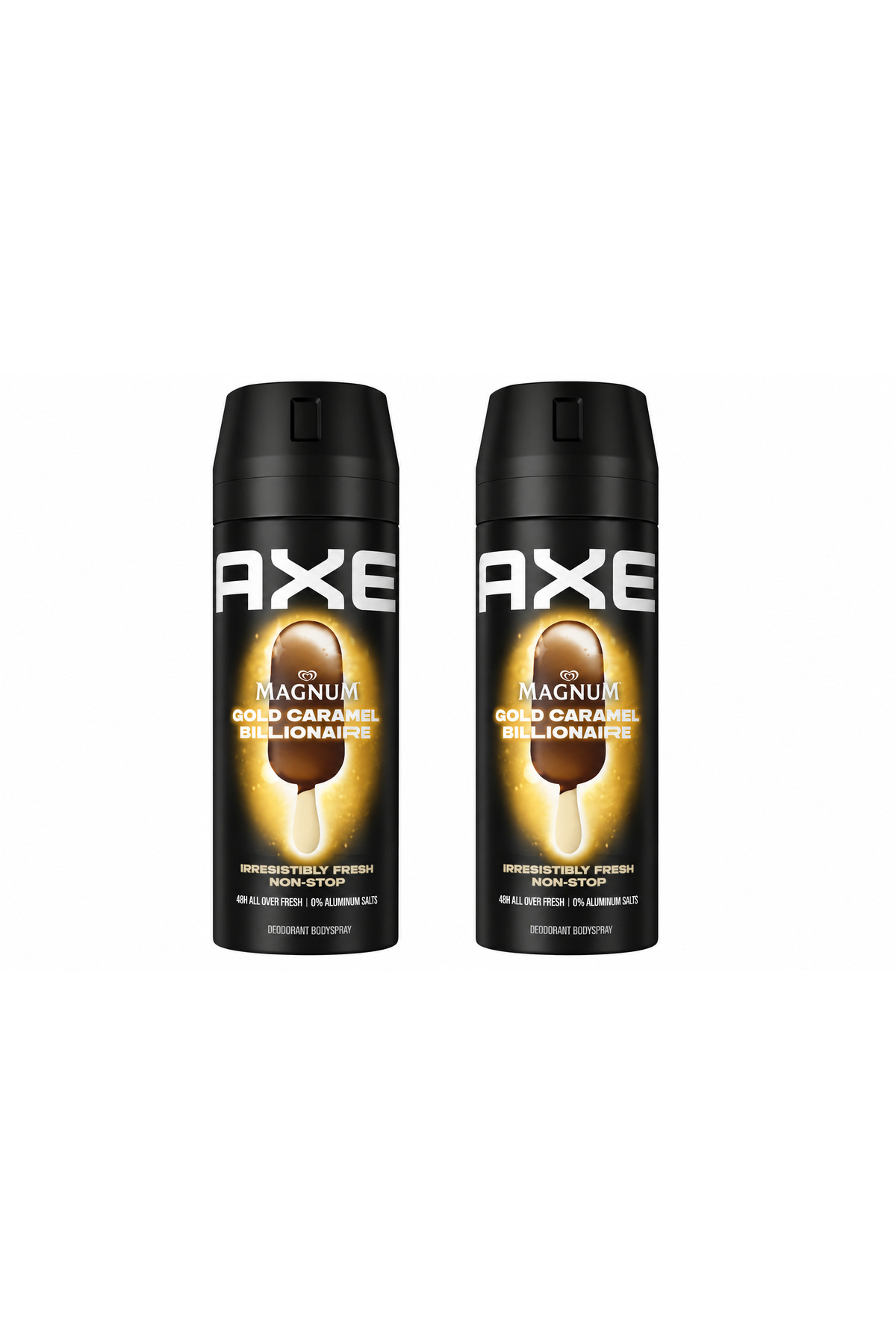 Axe Magnum Gold Caramel Billionaire Erkek Deodorant Bodyspray 150 ml X 2 ADET