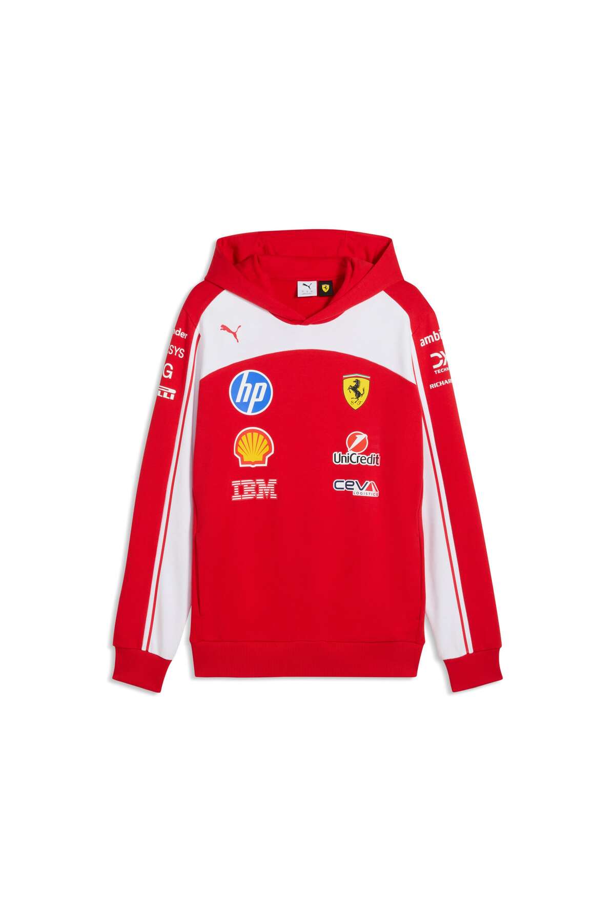 Puma SCUDERIA FERRARI HP REPLICA UNISEX Kapüşonlu SWEATSHIRT