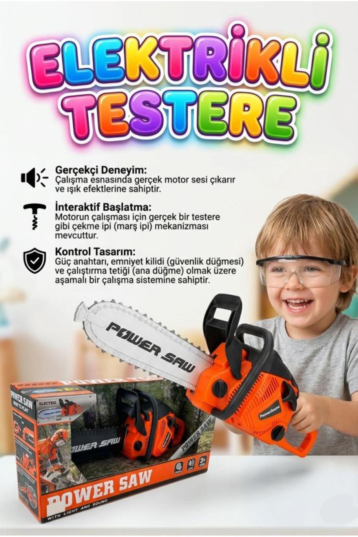 スポーツトイ・アクショントイ mowl Obsession+ Tıfıl Toys Işıklı ve Gerçekci Motor Ses Efektli Dönen Zincirli