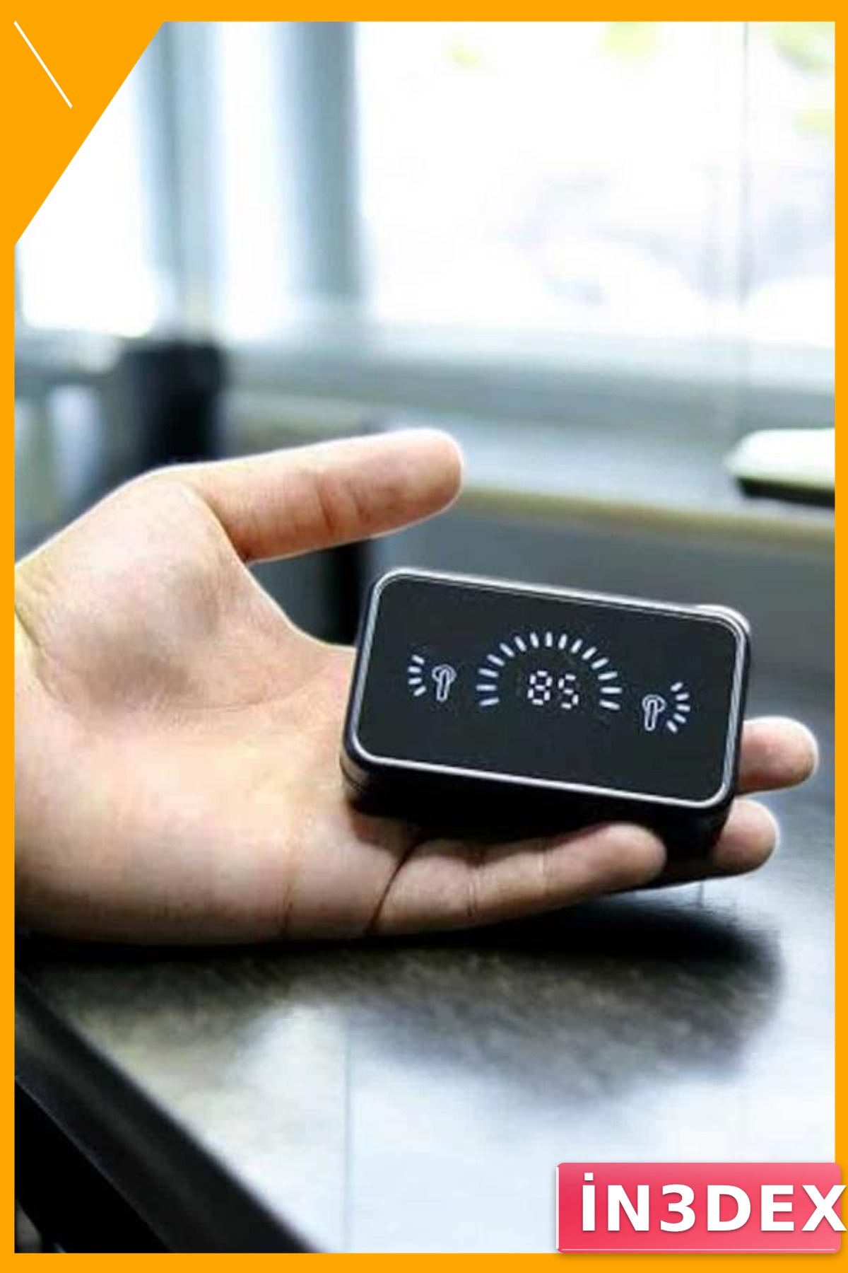 Bluetooth 5.0 Kulak İçi Kulaklık 2000mAh Şarj Kutusu IPX5 Suya Dayanıklı