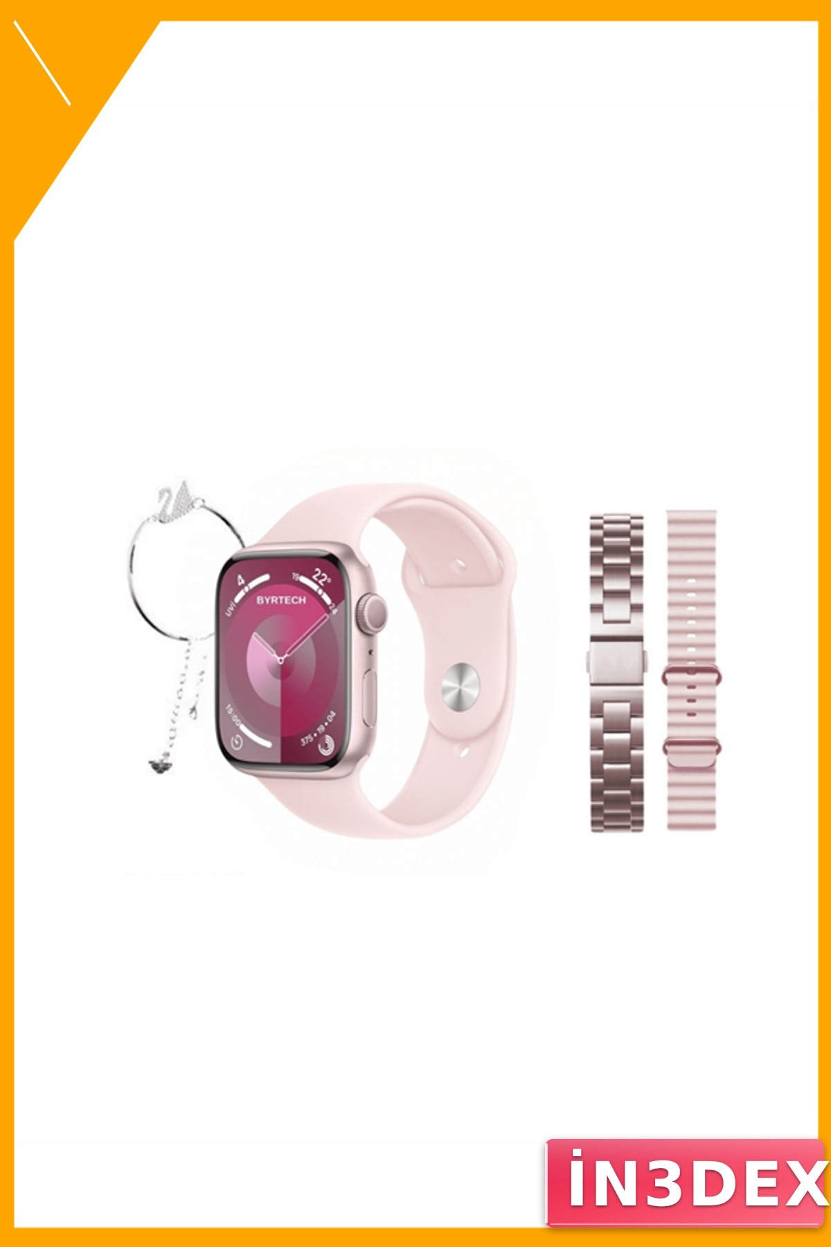 Akıllı Saat Nabız GPS Spor Modları Telefon Eşleştirme Titreşimli Bildirim