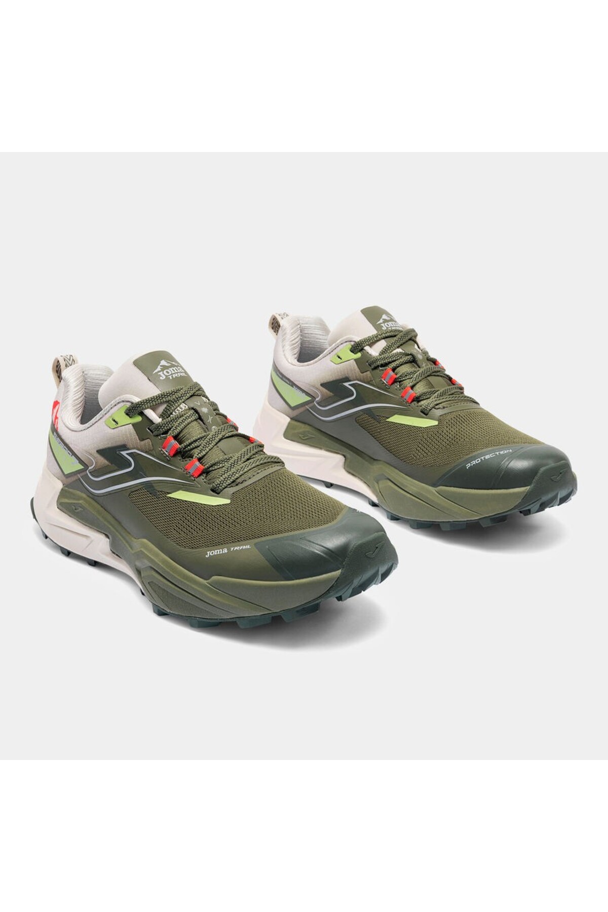 Joma TKSIES2623 Sierra Erkek Trail Koşu Ayakkabısı Haki görsel 5