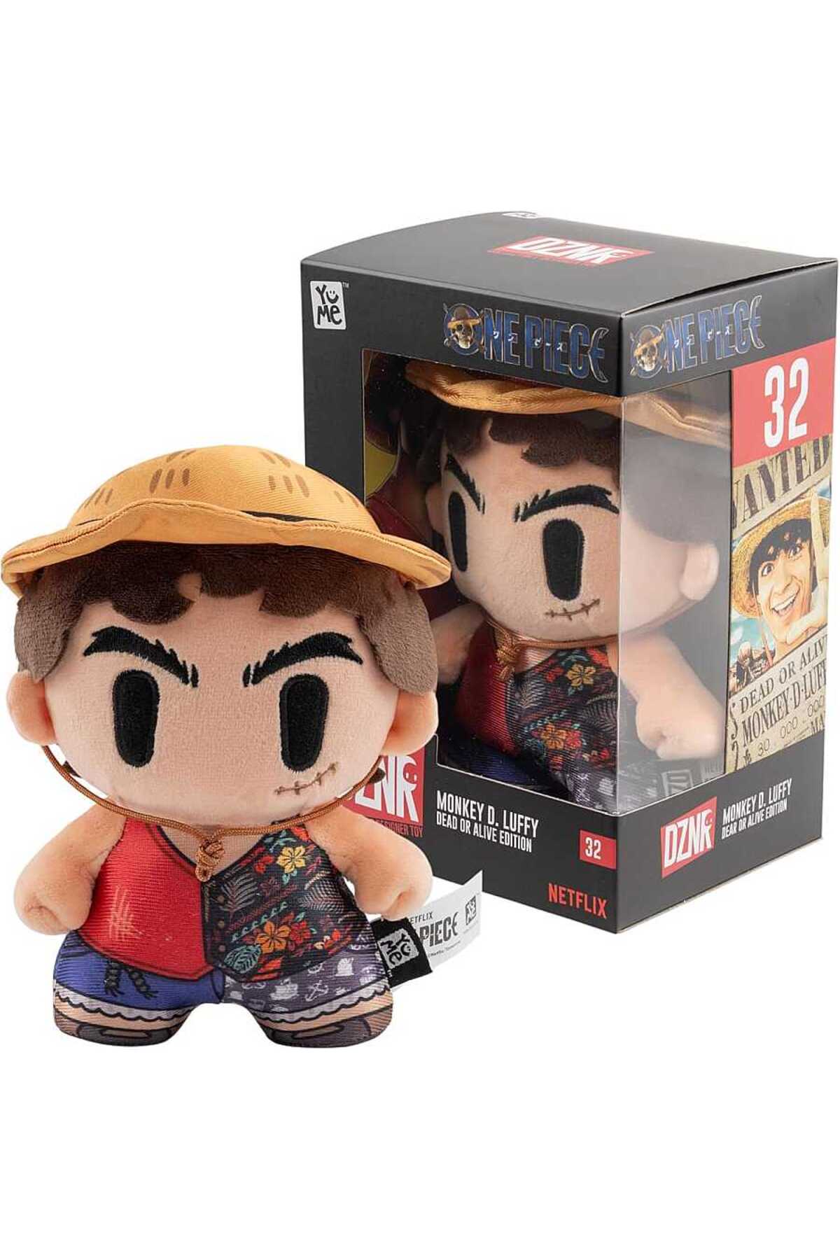 Yume Toys Yume One Pıece Dznr Plush - Monkey D.Luffy Toy-0139