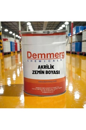 DEMMERG Akrilik Esaslı Zemin Boyası BEYAZ RAL 9003 25 kg