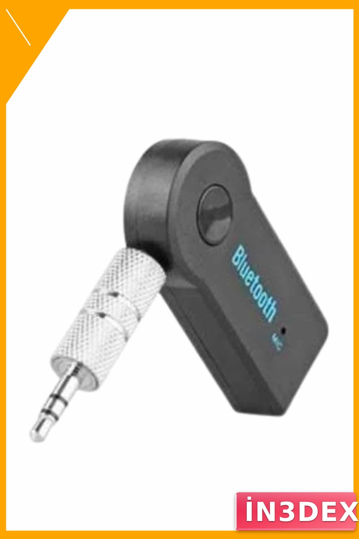 Bluetooth AUX Araç Kiti Siyah Kablosuz Müzik Alıcısı