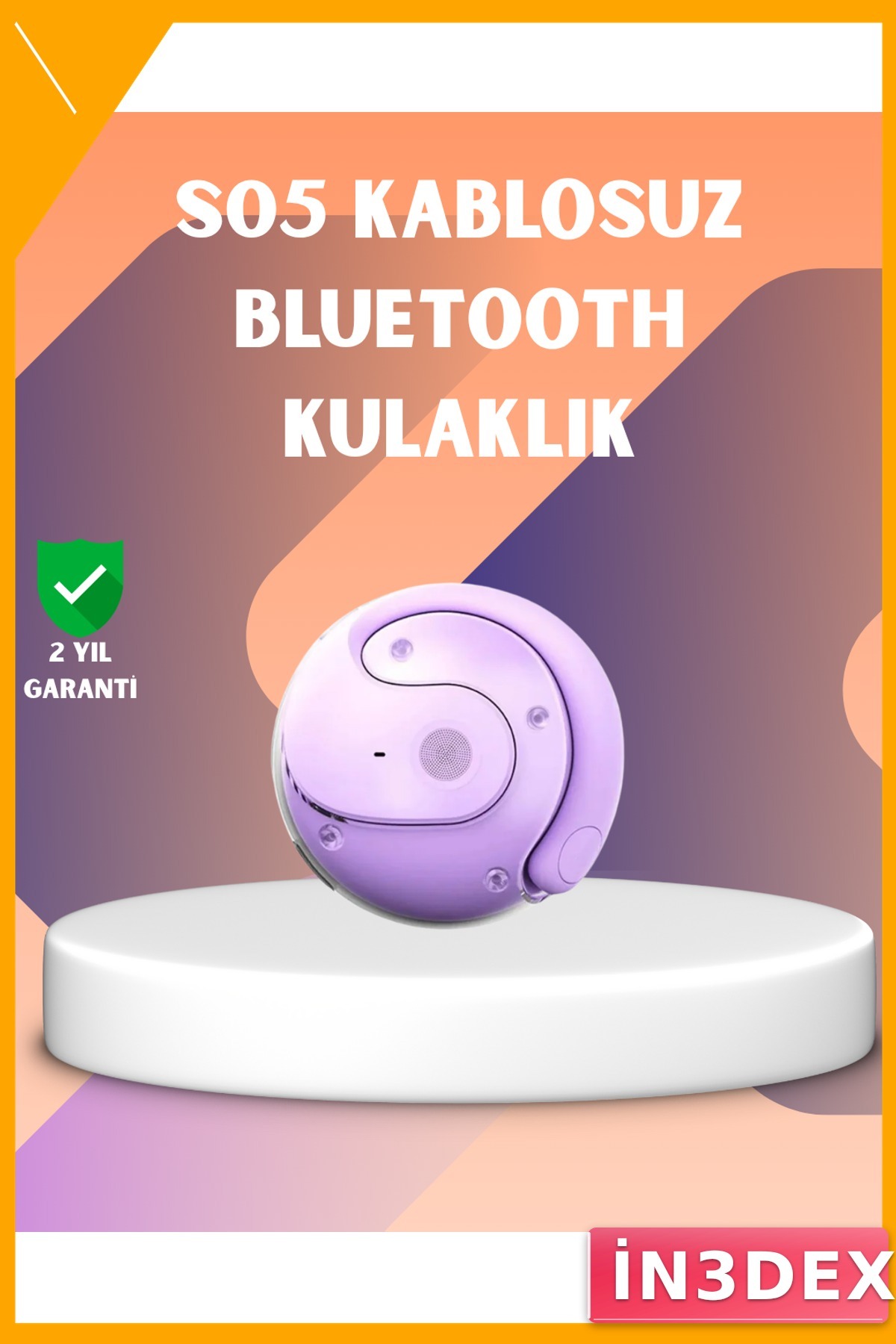 Kemik İletimli Spor Kulaklığı IPX4 Bluetooth Kablosuz