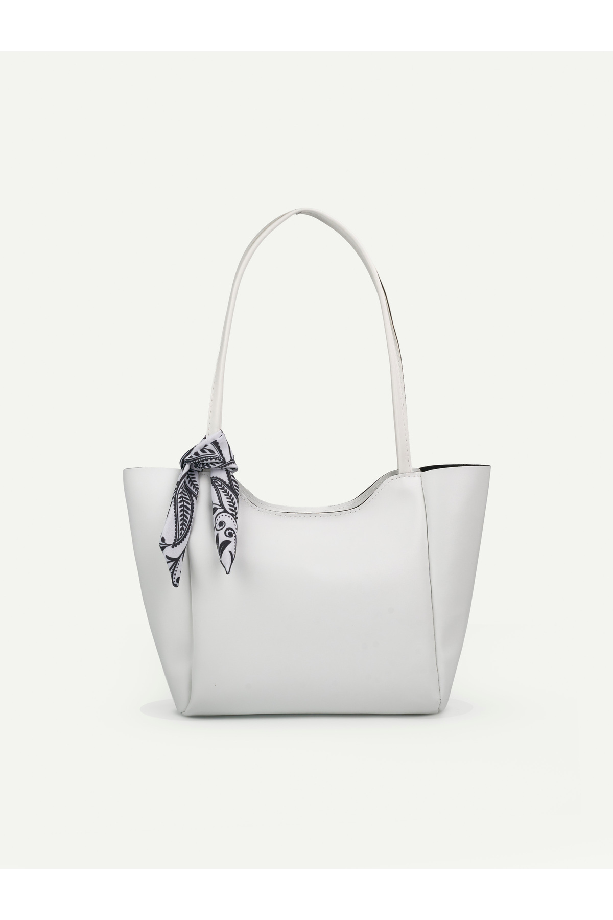 Kontes Kadın Fular Hediyeli Fermuarlı Ve Çıtçıt Kapamalı Shopper El Ve Omuz Çantası görsel 5