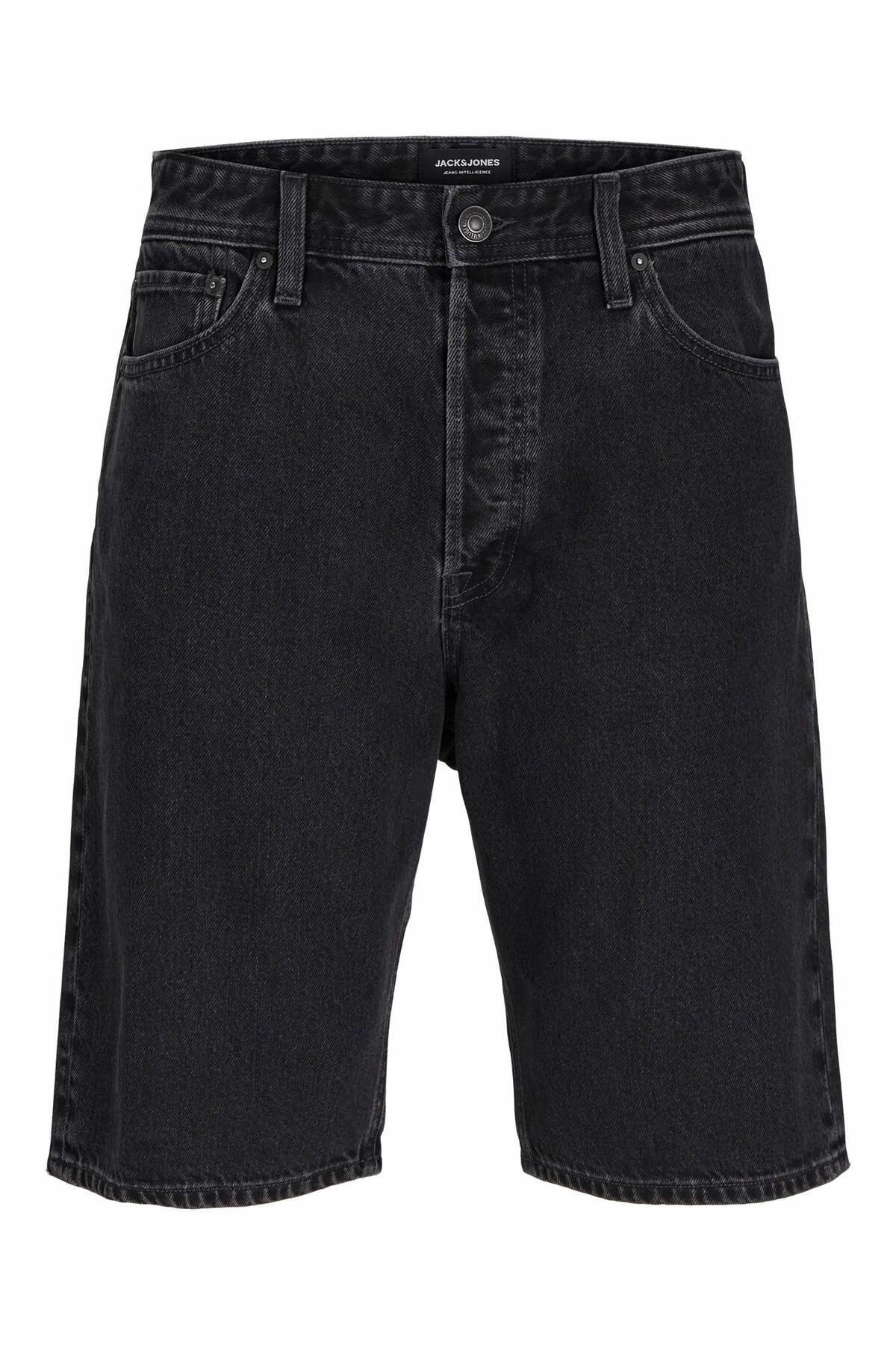 شلوارک مردانه مشکی Jjalex مدل Jjclassıc مدل AM 300 SN کد 12269532-Blacks499 جک اند جونز شلوارک برمودا Jack & Jones