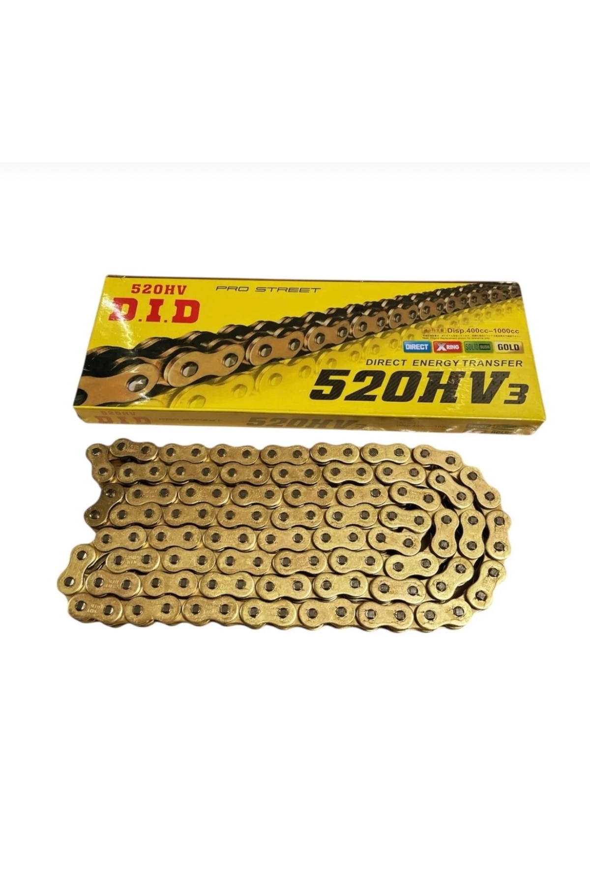 SPEED LD 【27.0】 DiDida D.İ.D 520x 120 L Hvx3 GOLD ORİNGLİ ZİNCİR NS200)CBR250 R25