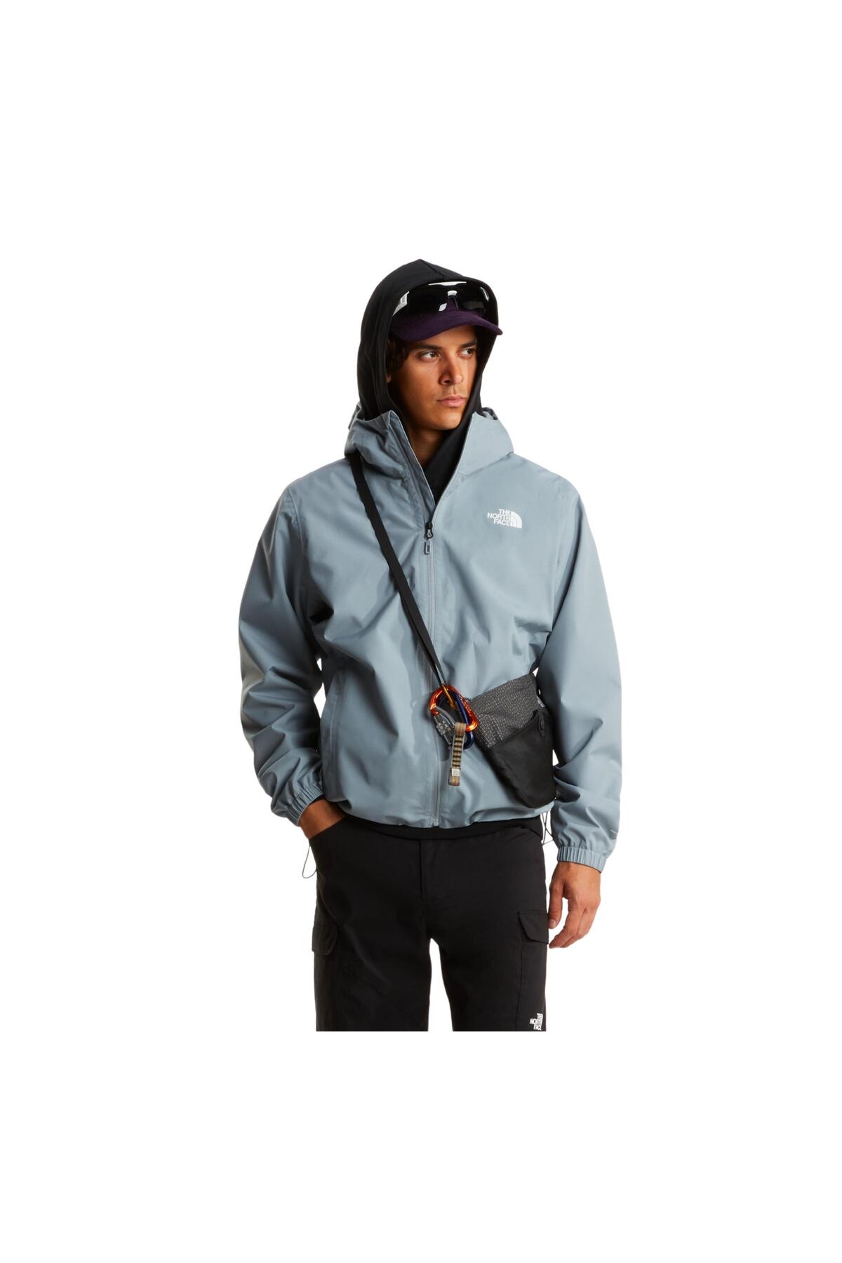 THE NORTH FACE F0A8G0RH5F1-R M Quest Jacket Erkek Yağmurluk-R&uuml;zgarlık