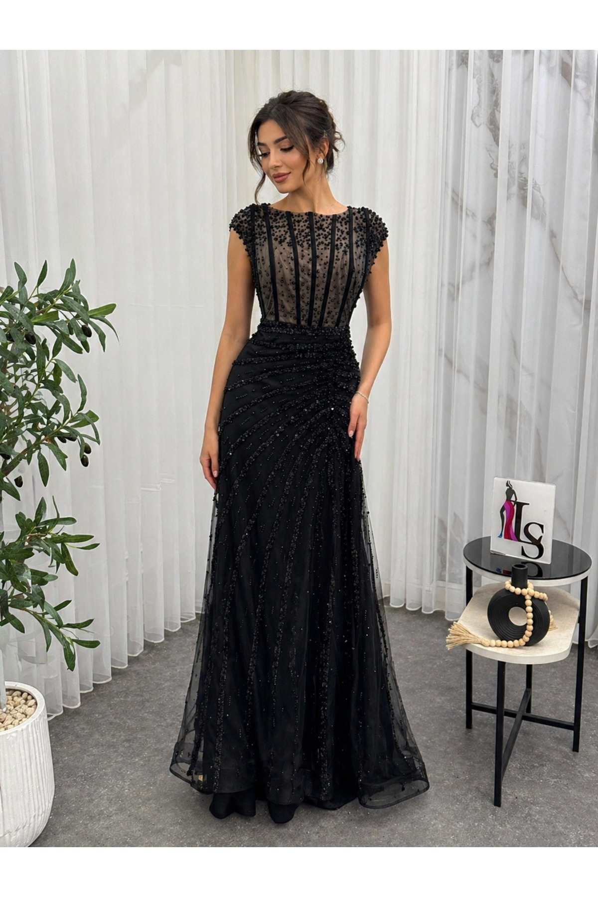 strapless open back dress White Sequin One Shoulder Long Sleeves Mermaid Long Evening Prom Dress   MarryLover