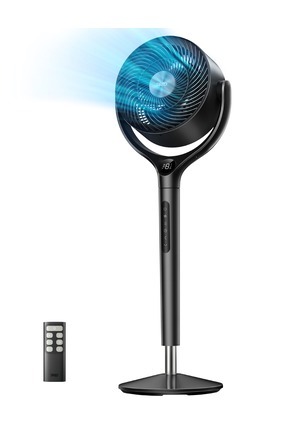 Dreo Turbopoly Circulator Fan 362 Ayaklı Sessiz Hava Sirkülatörü Siyah