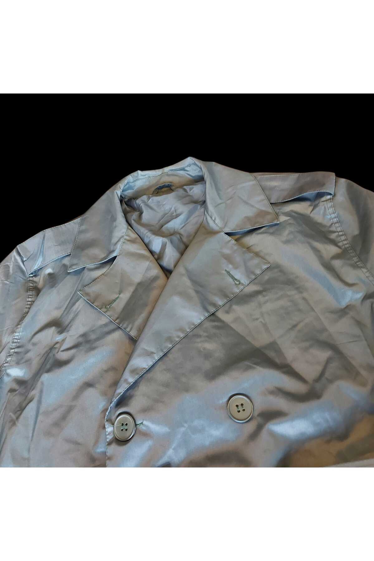 Haki Renk KKK Sb.(Apoletli) Yağmurluk Unisex (56-XL Beden) Sıfır Ürün — خاکی KHO-04-1101 — تصویر 8 از 8