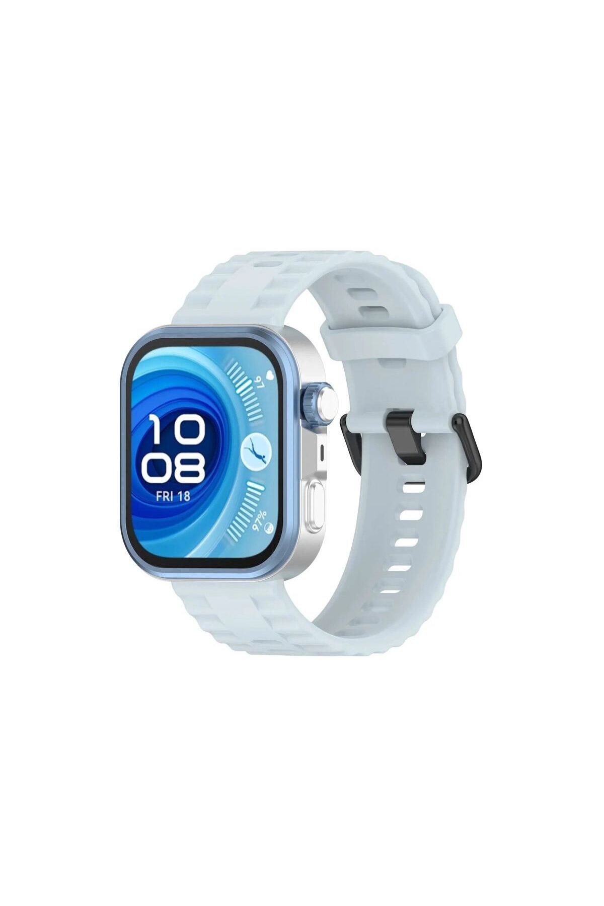Huawei Watch Fit 3 Klasik Kordon (saat Değildir) - Açık Mavi