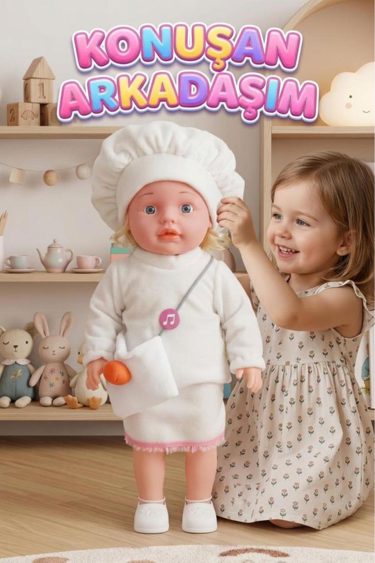 【423 & 424】ANKdoll ゆかちゃん Tıfıl Toys 50cm Türkçe Konuşan Oyuncak Ezgi Bebek Kafası Kolları