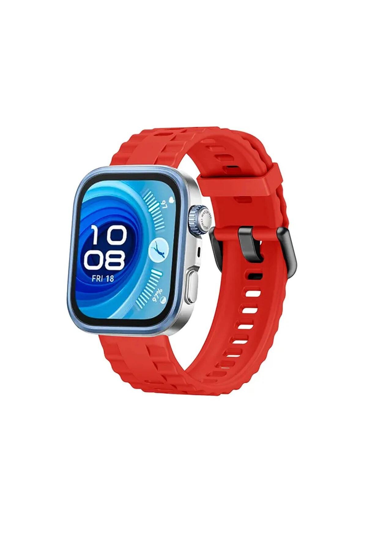 Huawei Watch Fit 3 Klasik Kordon - Kırmızı