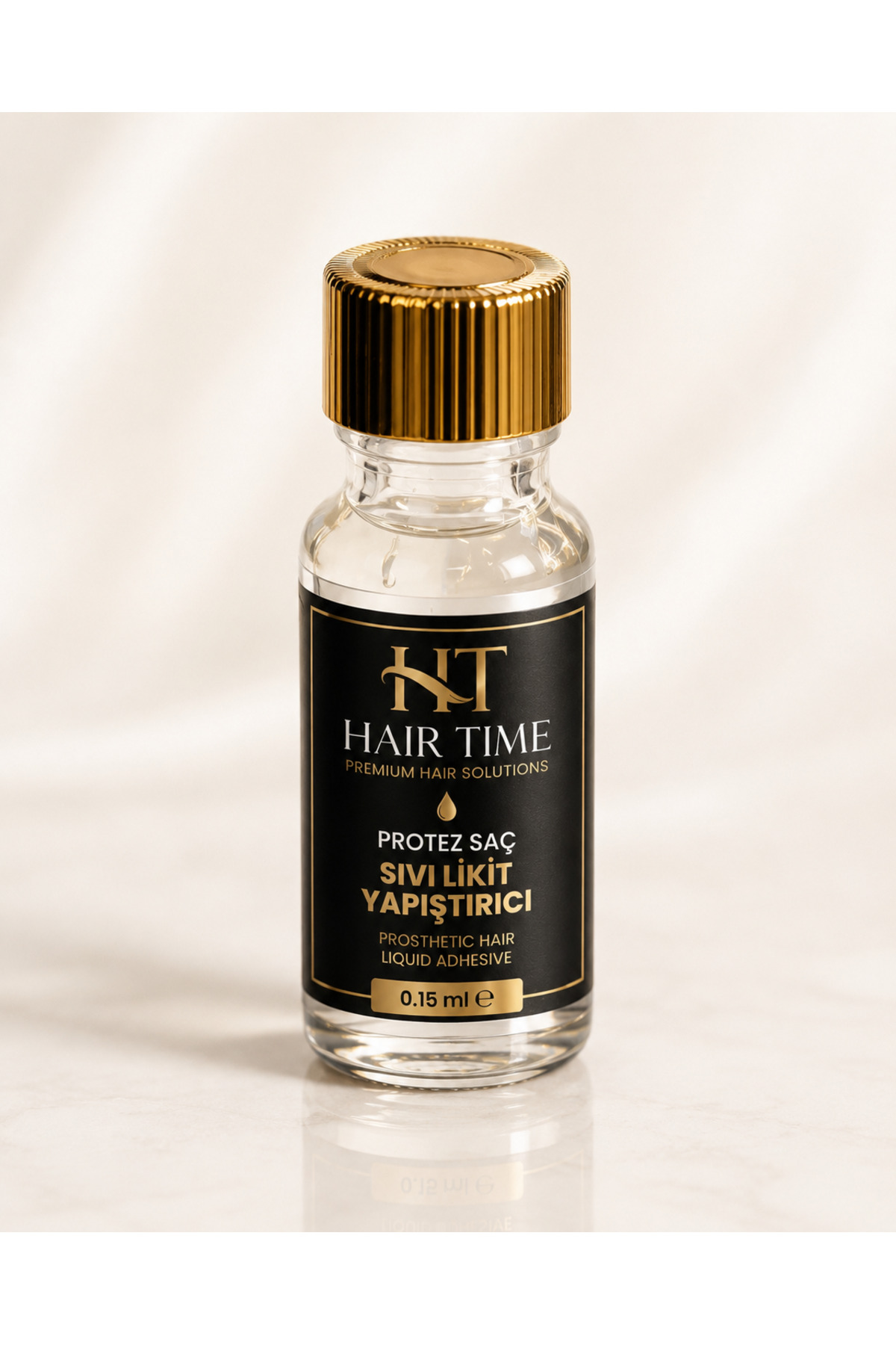 Hairtime Hair Time Protez Saç Sıvı Likit Yapıştırıcı | Güçlü Tutuşlu Şeffaf Protez Saç Yapıştırıcısı 0.15 ml — HAIRTIME1230321132