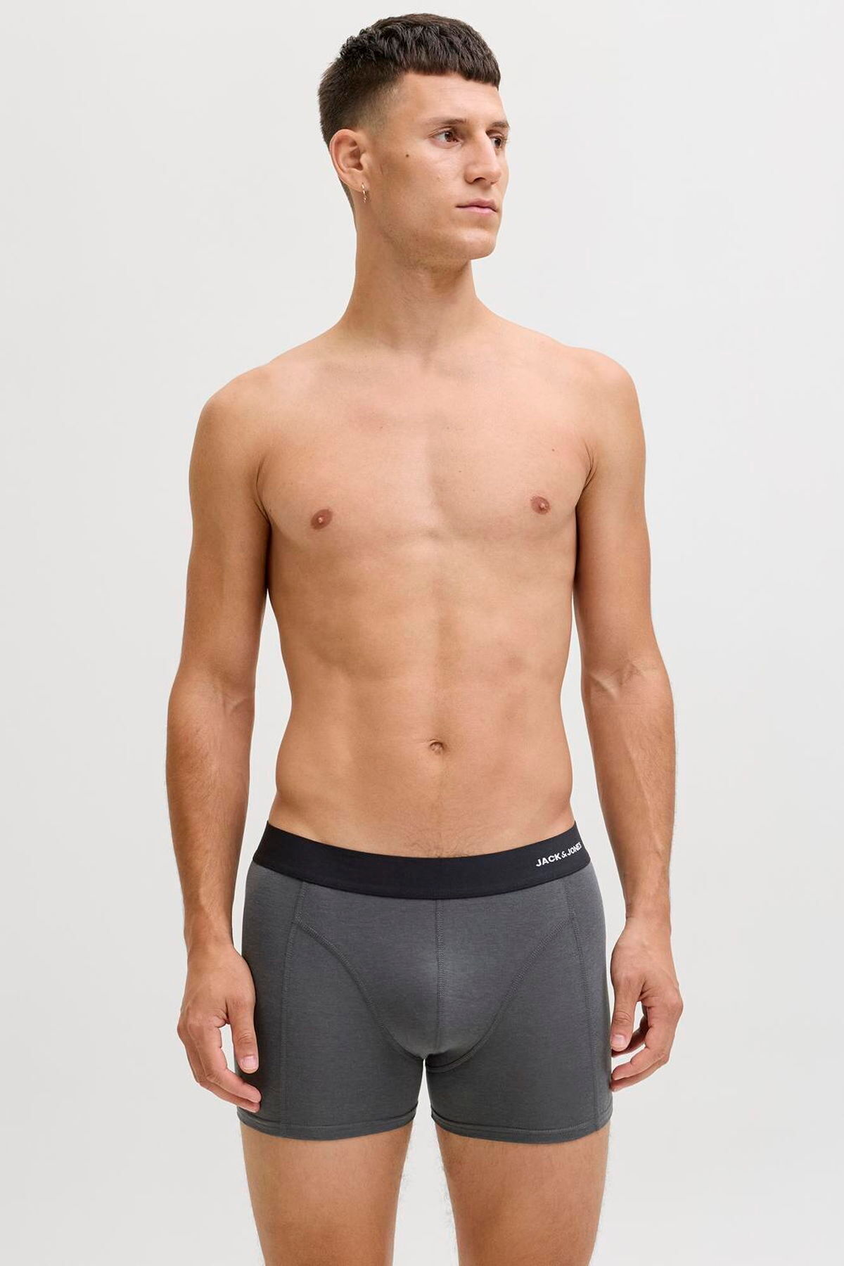 شورت بوکسور مردانه بسته ۳ عددی - فیلیپس جک اند جونز باکسر Jack & Jones