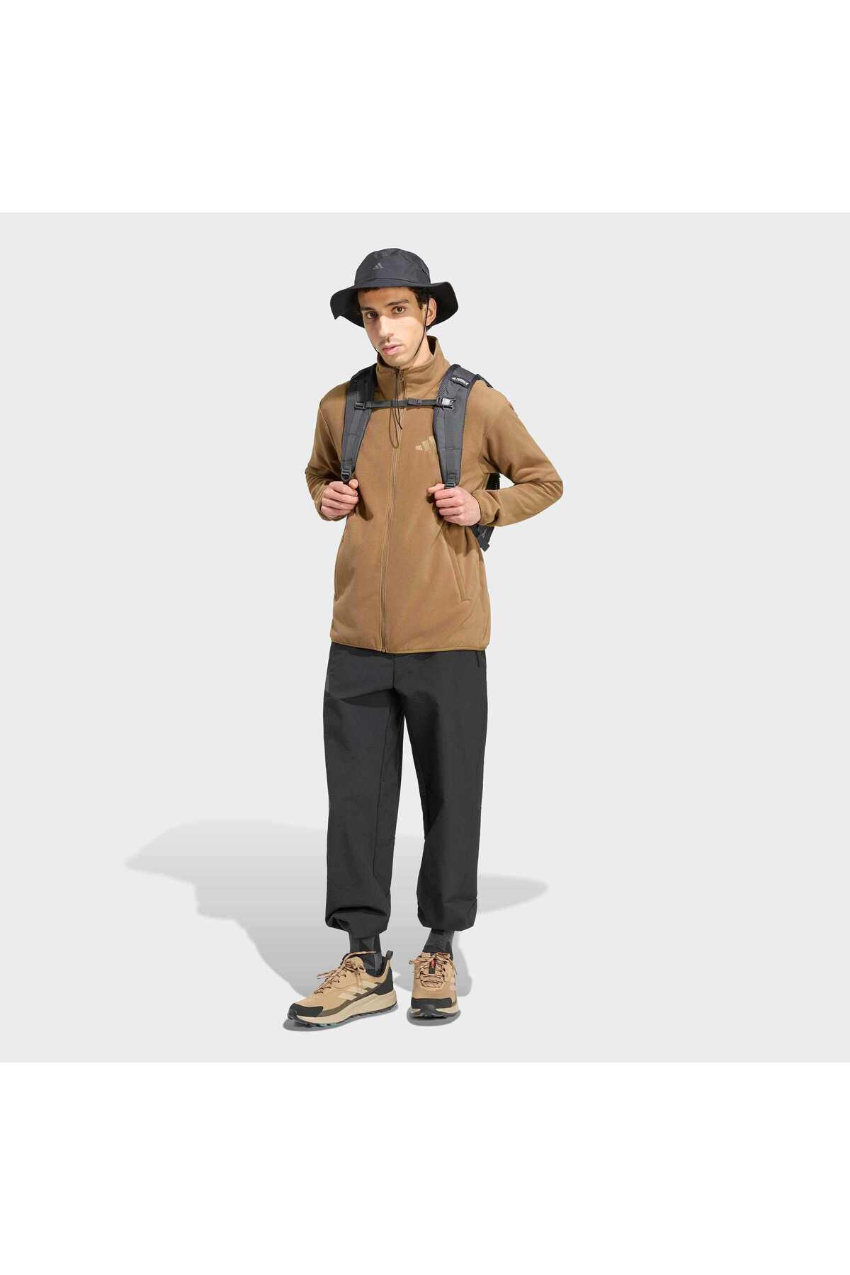 Mt Ess Fz Fl Erkek Spor Softshell & Polar KY9788 — قهوه‌ای — تصویر 3 از 5