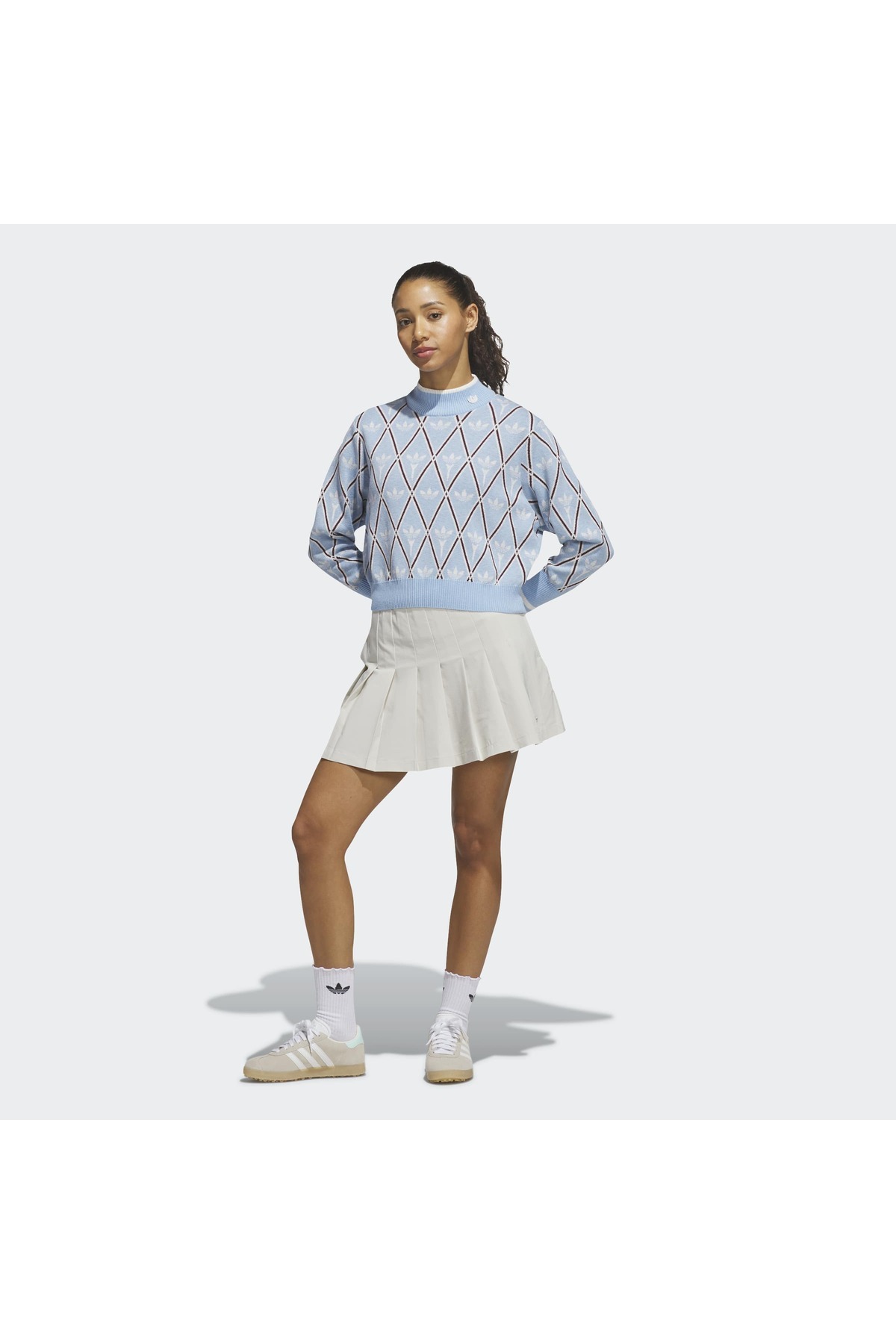 adidas S Turtleneck Kadın Spor Sweatshirt KR5424 görsel 3