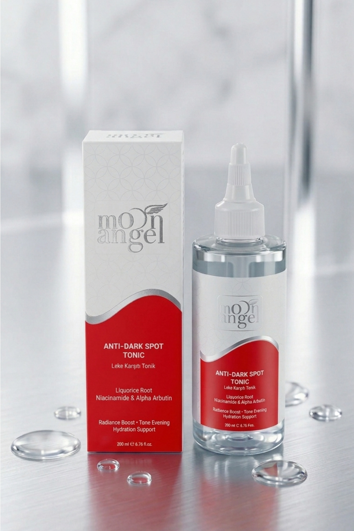 Anti Dark Spot Tonik 200 ml Lekeli Ciltler İçin Aydınlatıcı Yüz Toniği ( Alpha Arbutin + Niacinamide) — görsel 1