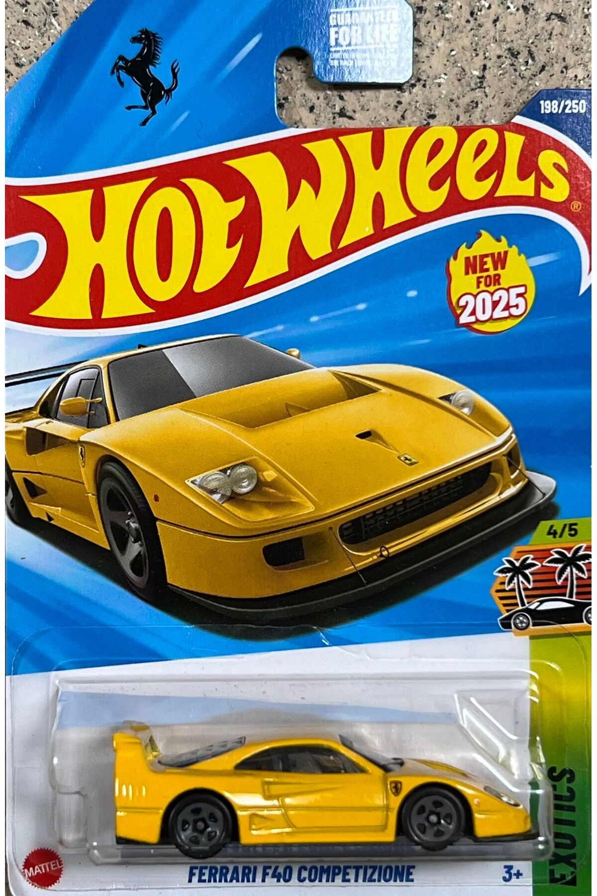 HOT WHEELS FERRARI F40 COMPETIZIONE - UZUN KART - 1/64 - Fiyatı