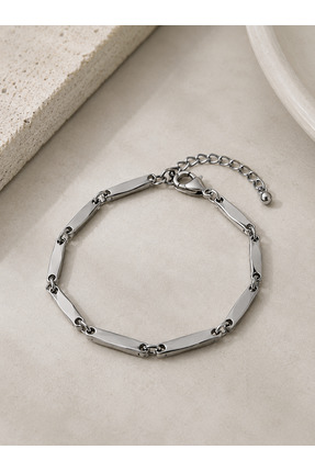 Fashion Jewellery Erkek Çelik Zincir Bileklik