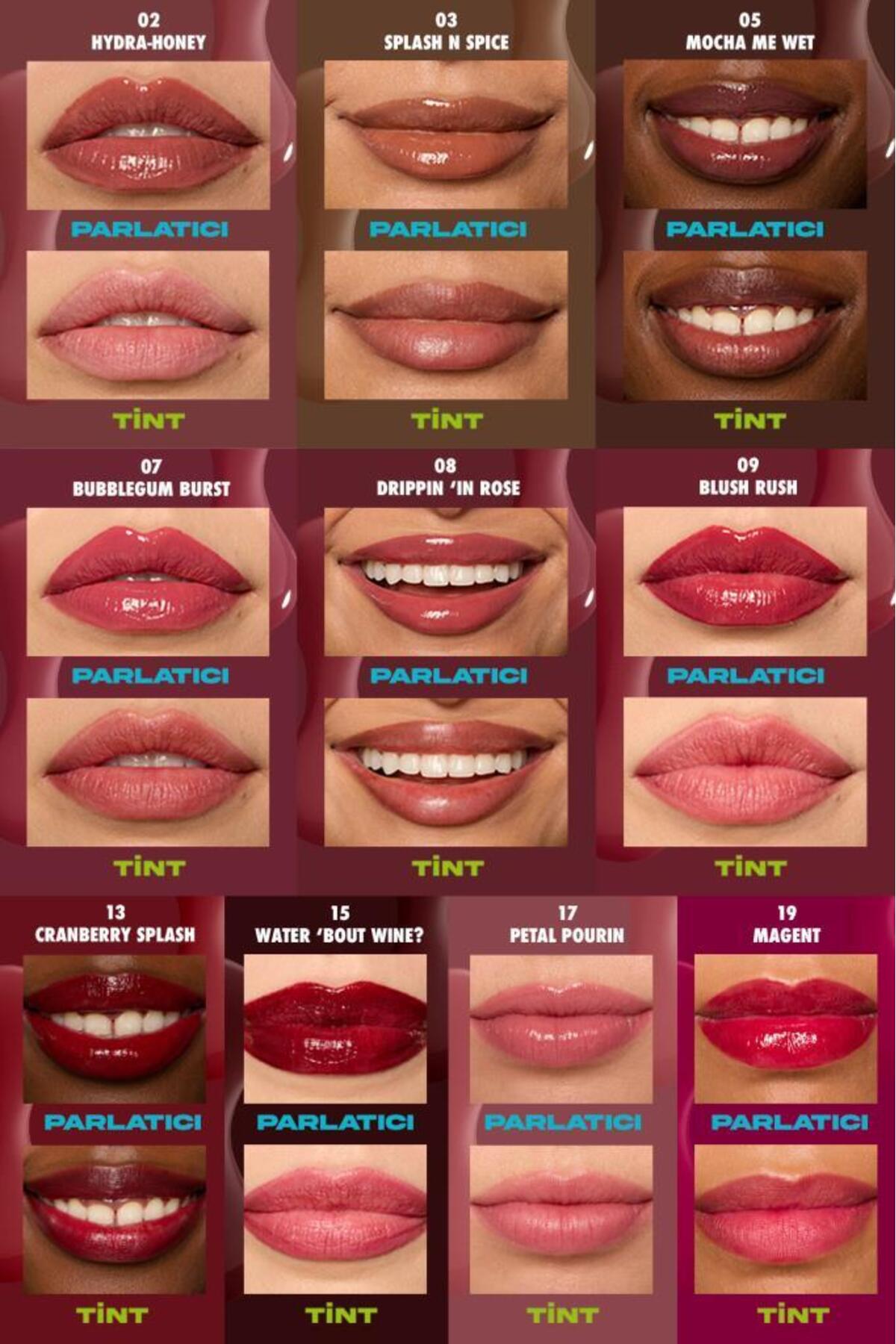 لب ویتامینه حاوی درخشش و رنگ - 17 گلبرگ - صورتی NYXLIPSHISLATLIPIV — تصویر 8 از 8