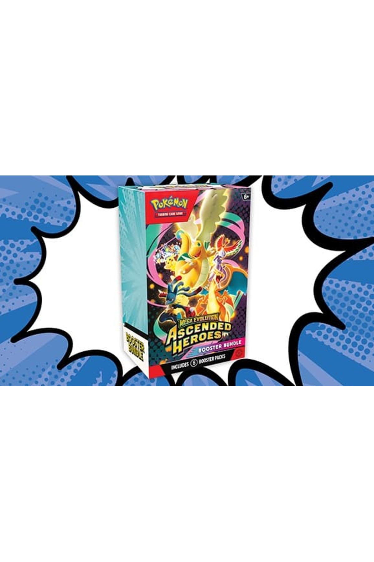 Pokemon TCG The Ascended Heroes Booster Bundle 6 paket - Fiyatı